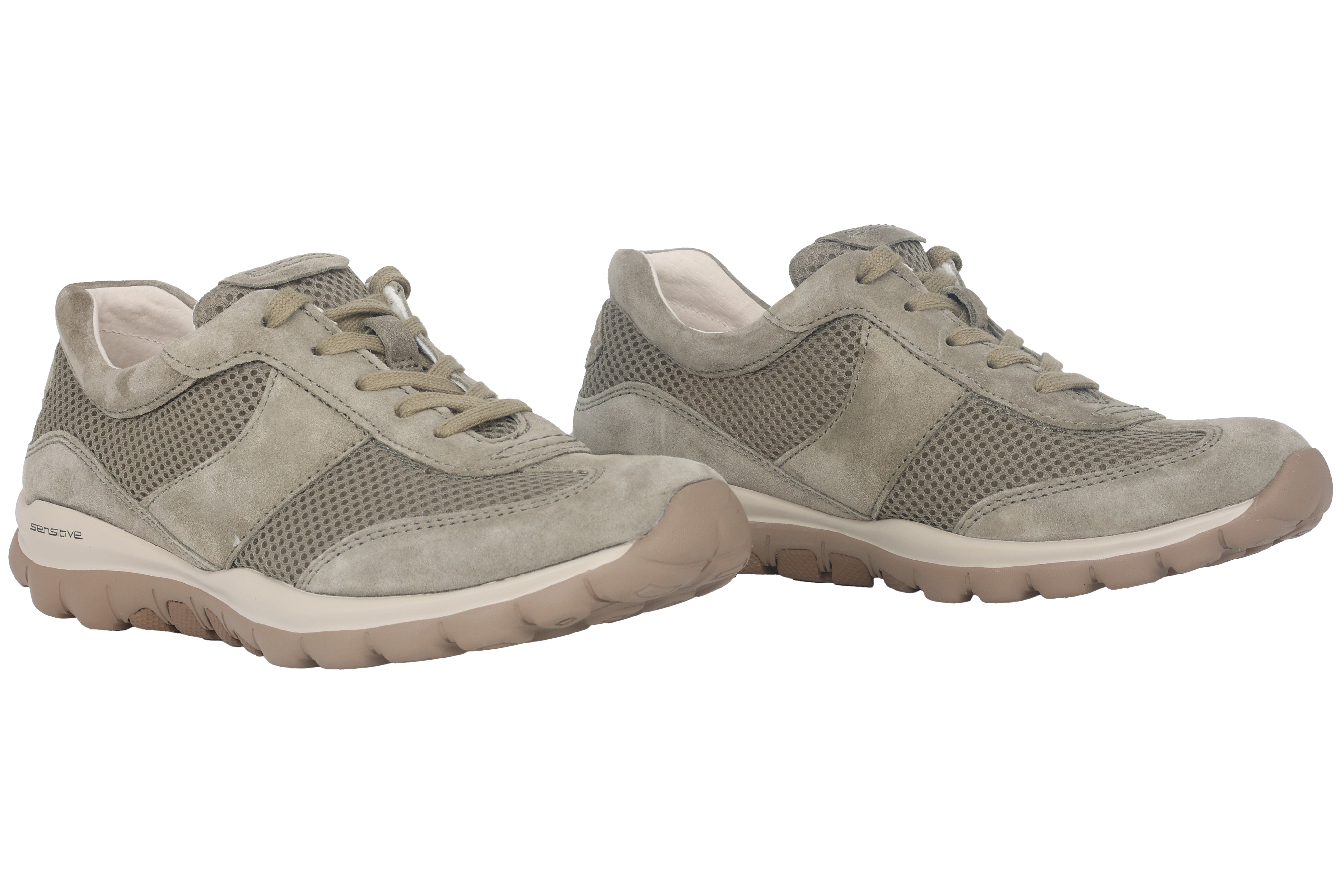 '86.966.34' chaussures de marche perforées à roulettes pour femme - vertes