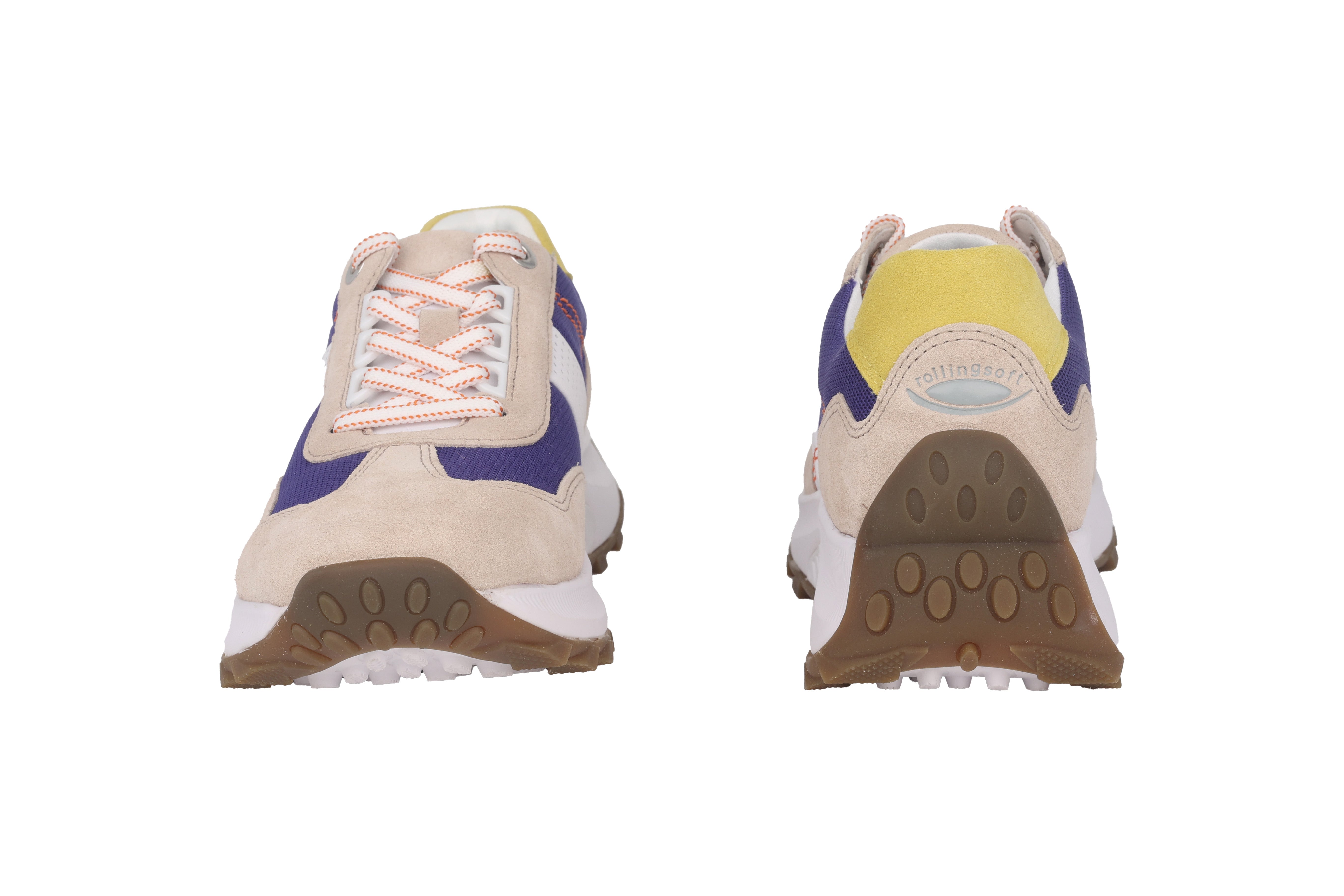 Roll-Sneaker '26.914.33' für Damen – Beige-Mix