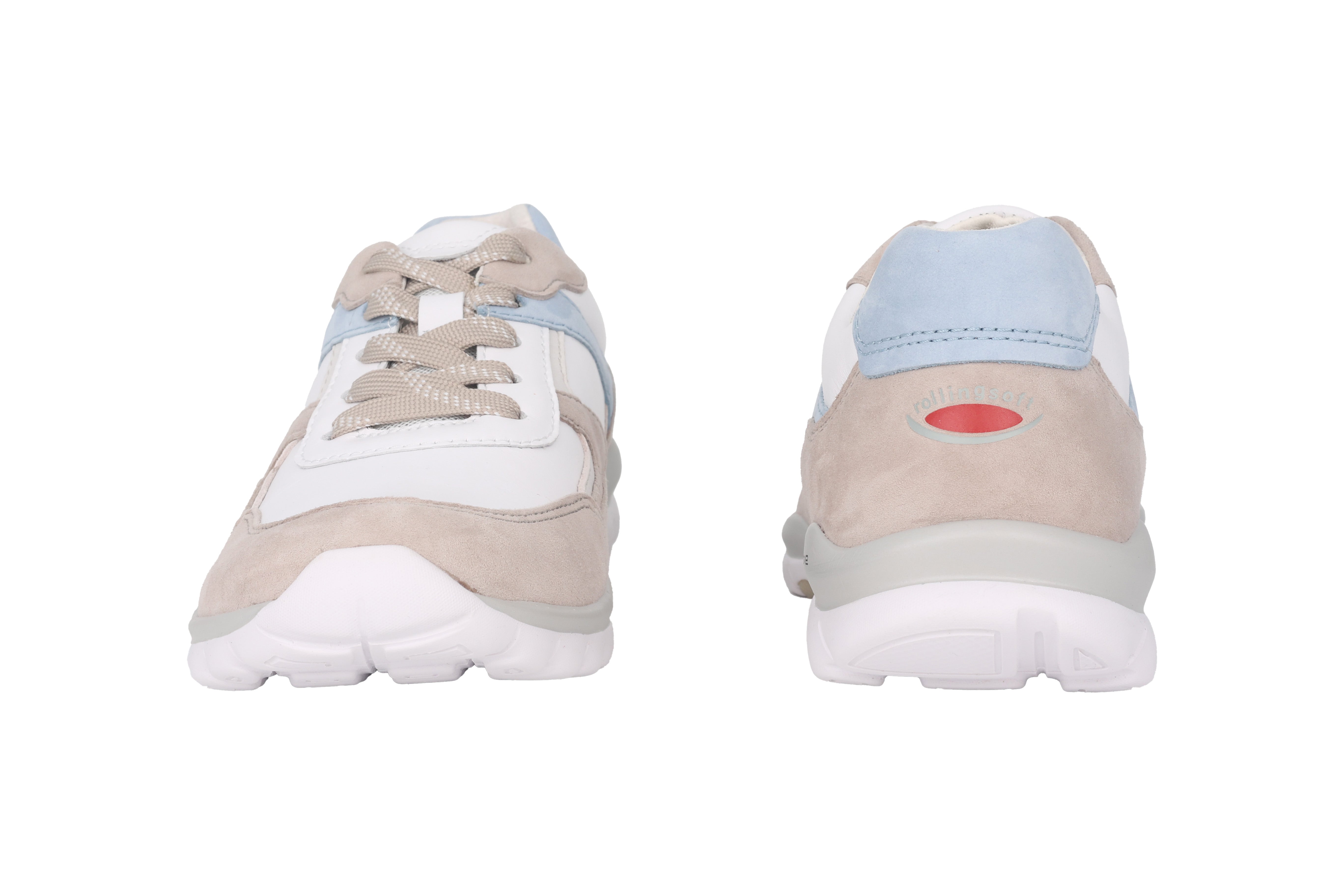 '86.964.52' rollende damessneaker - Wit mix