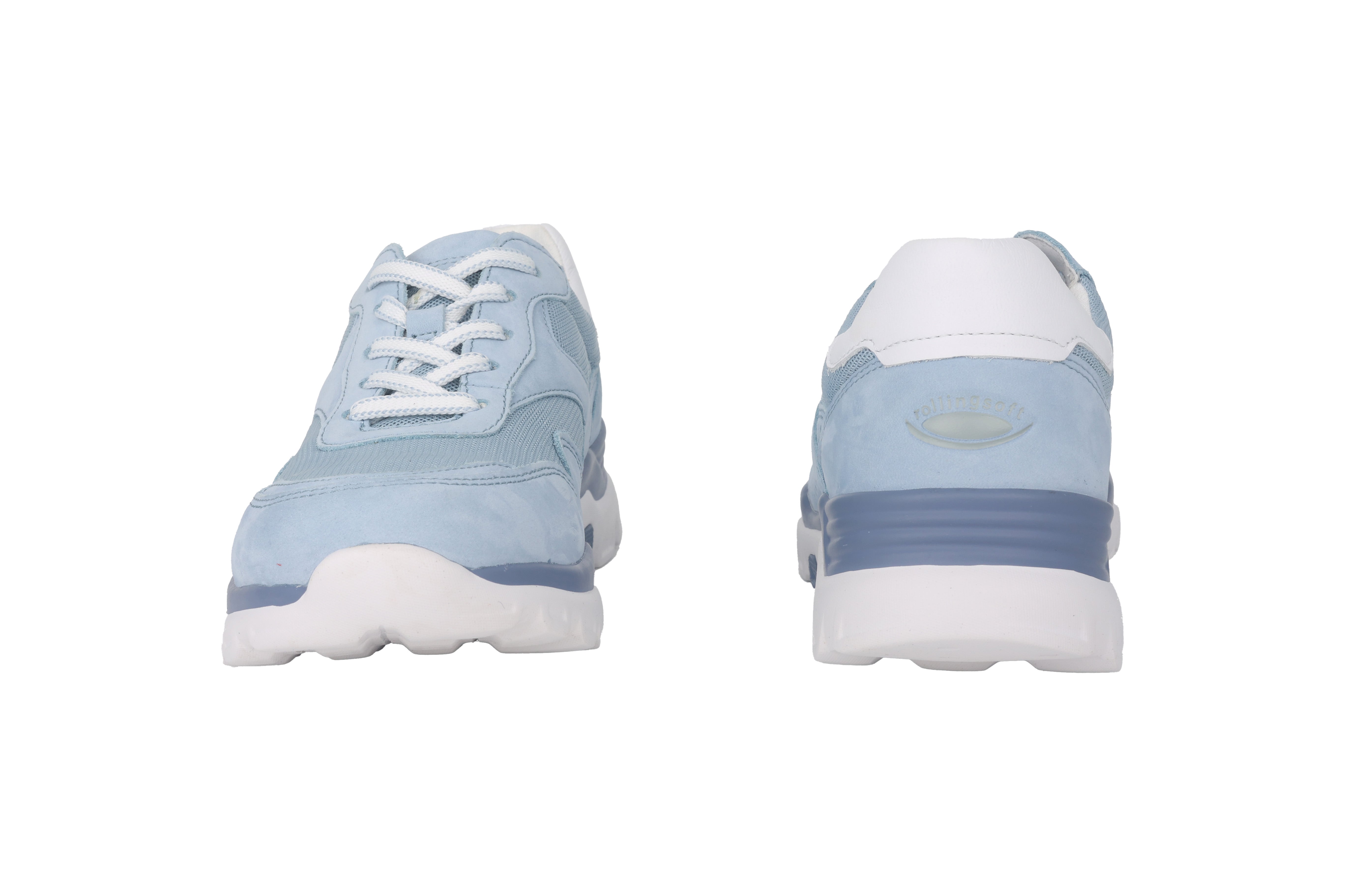 '86.986.16' zapato de caminar con cordones para mujer - Azul