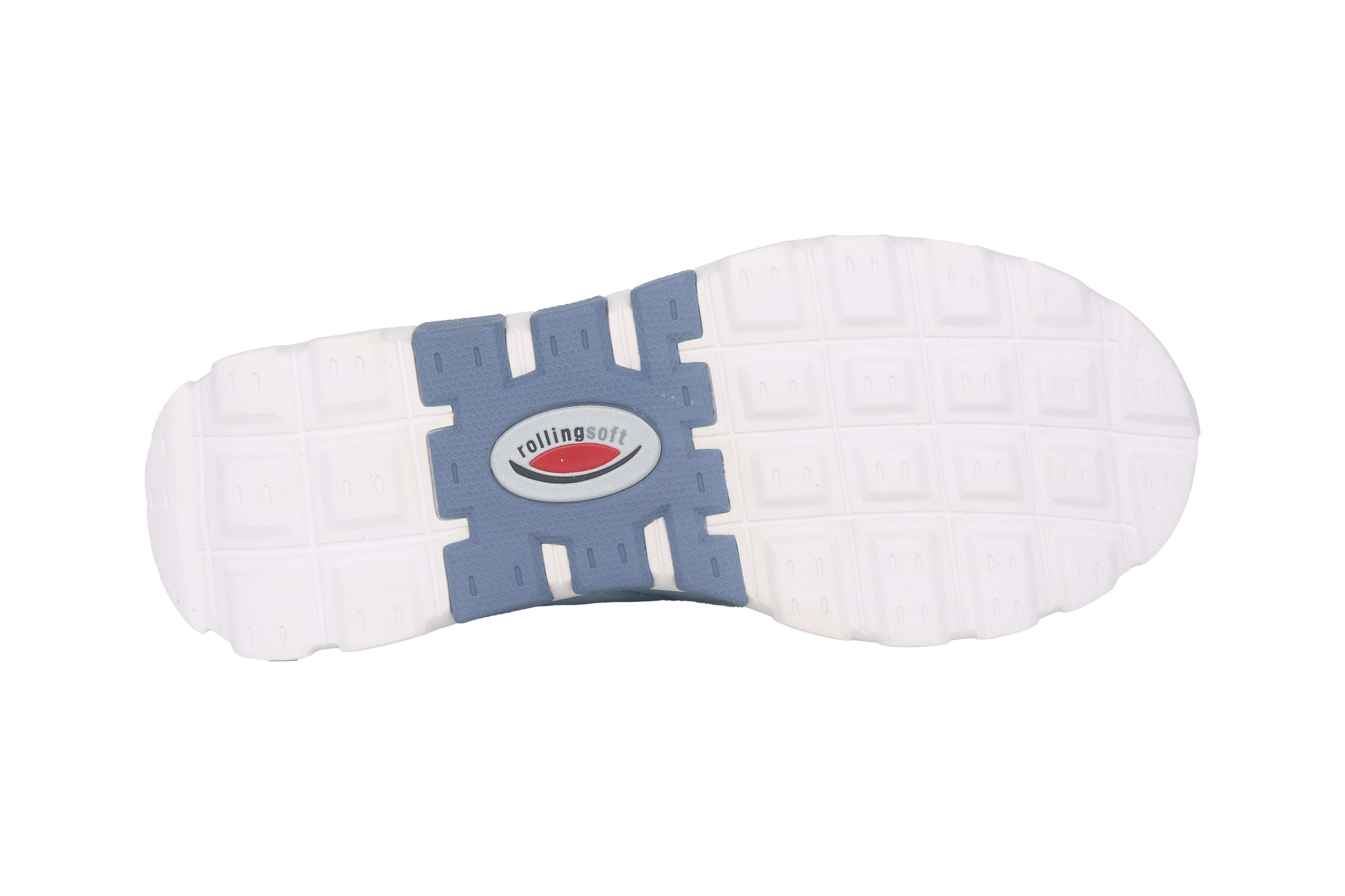 '86.986.16' zapato de caminar con cordones para mujer - Azul