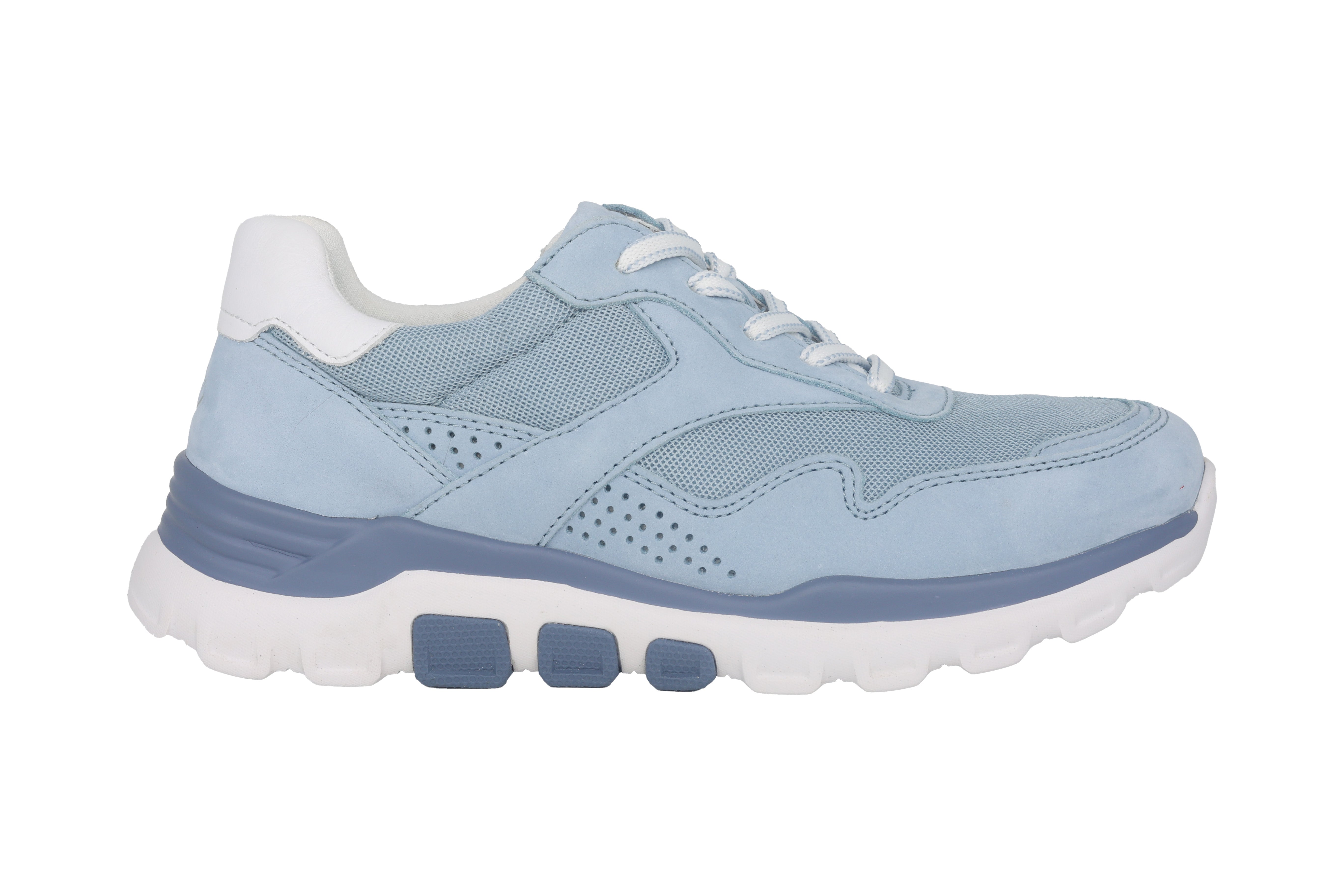 '86.986.16' zapato de caminar con cordones para mujer - Azul