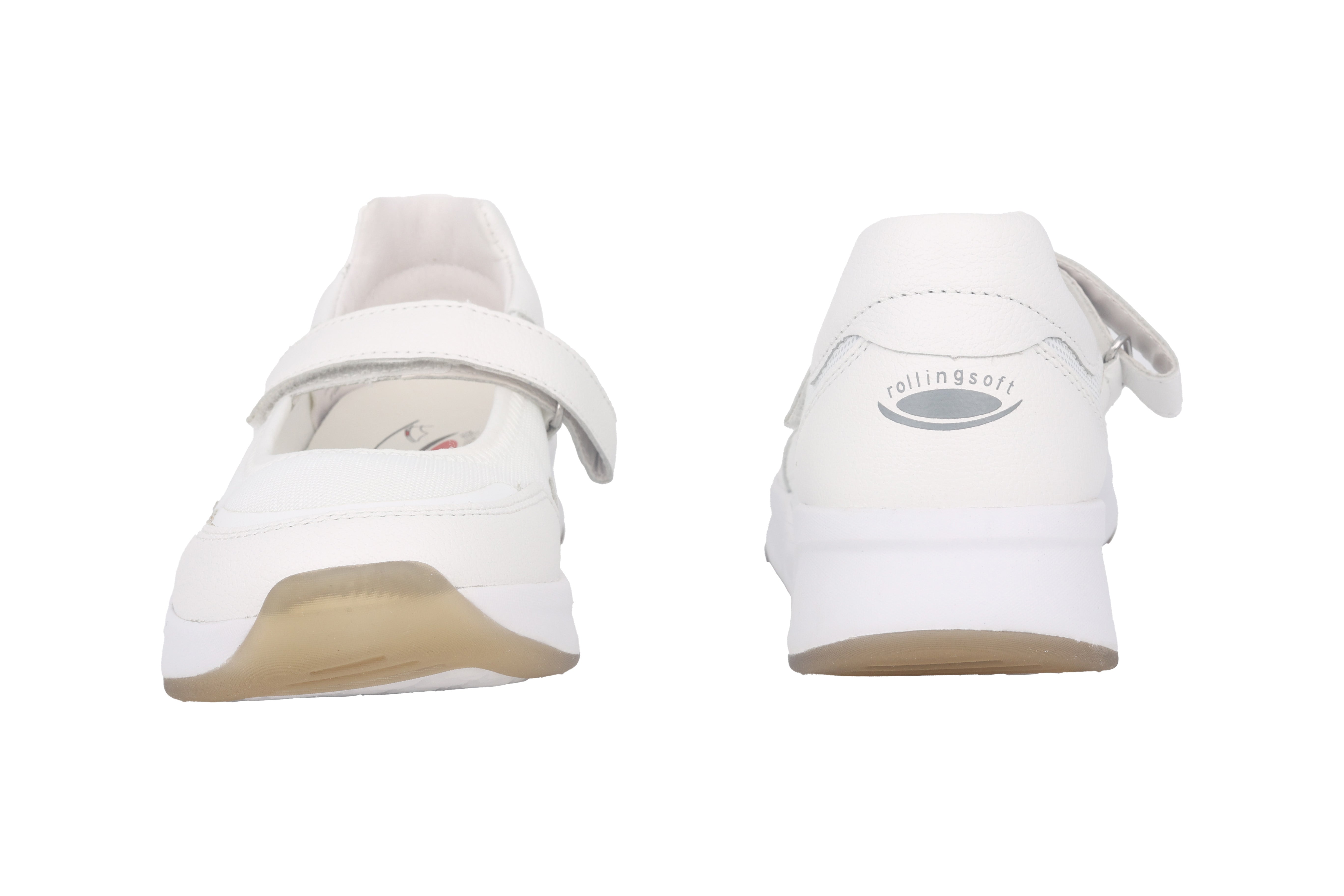 Damen-Rollschuh „26.952.50“ mit Riemen – Weiß