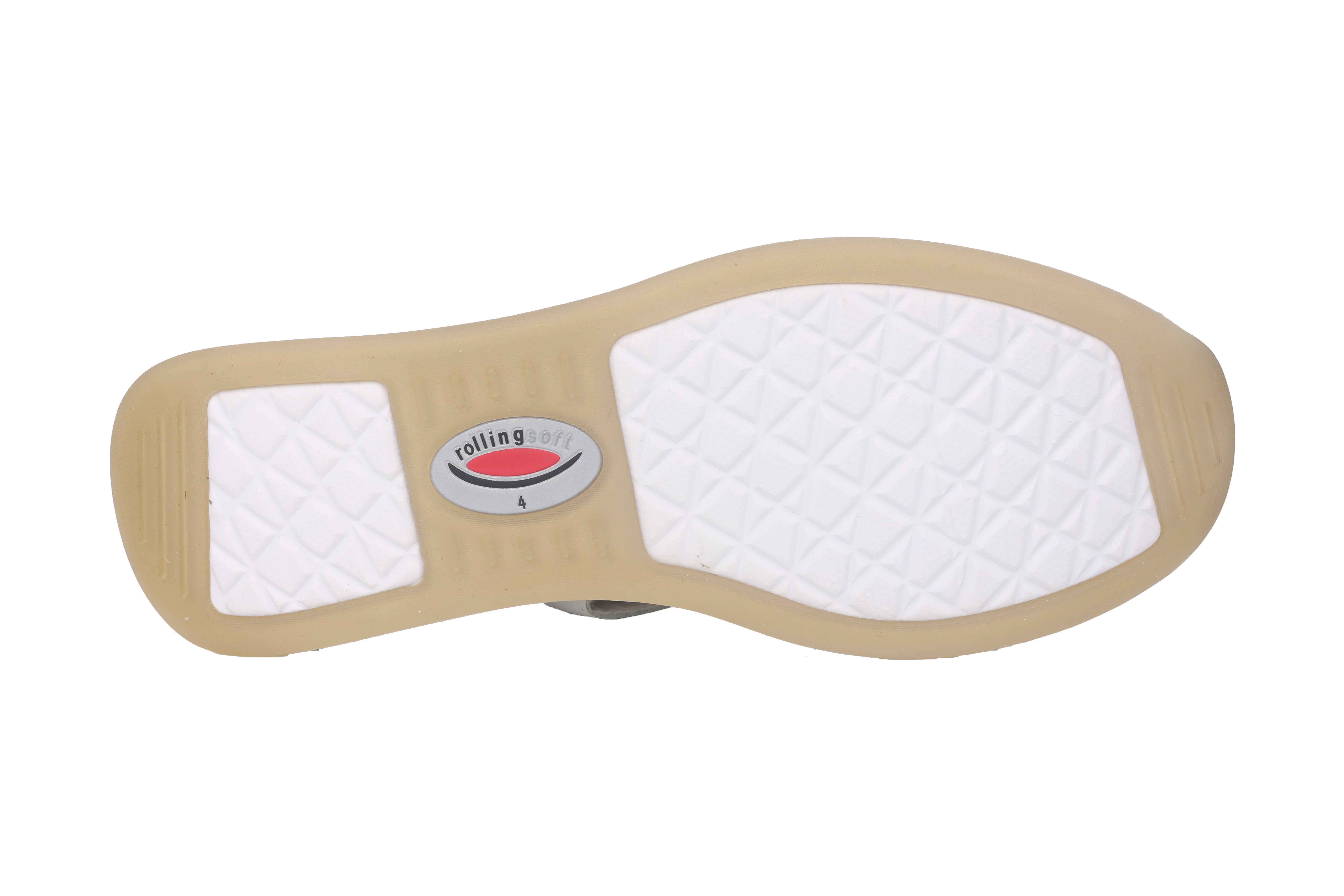 Damen-Rollschuh „26.952.50“ mit Riemen – Weiß