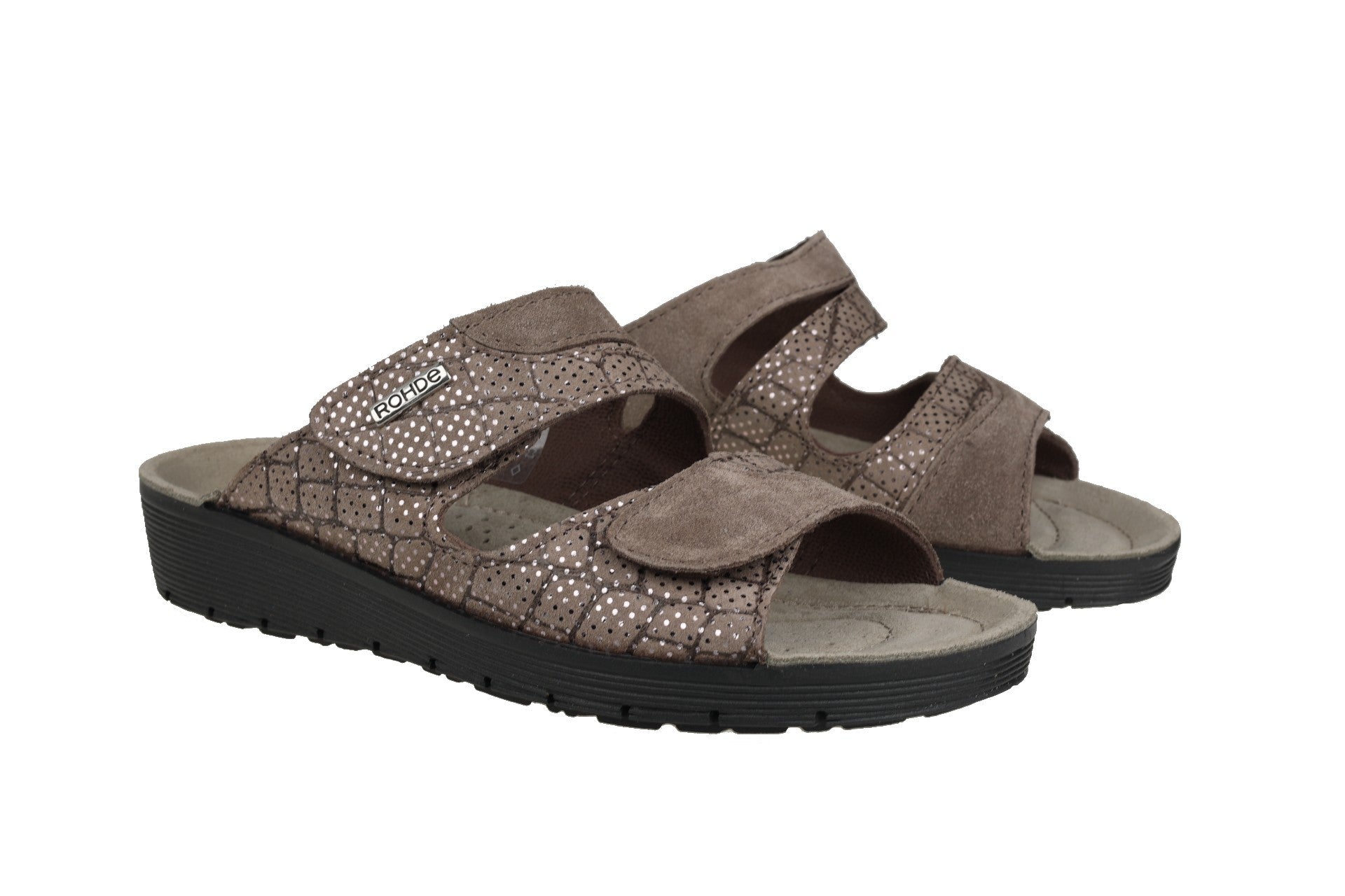 Damesslipper 'Roma' - taupe - ChaplinshoesDamesslipper 'Roma' - taupeRohde