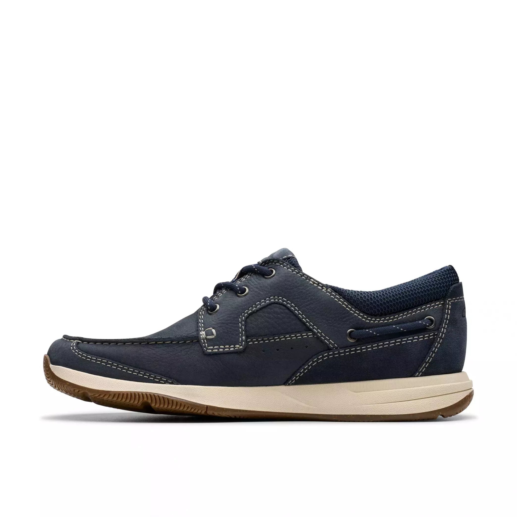 'Sailview Lace' men's lace - up shoe - Blue - Chaplinshoes'Sailview Lace' men's lace - up shoe - BlueClarks