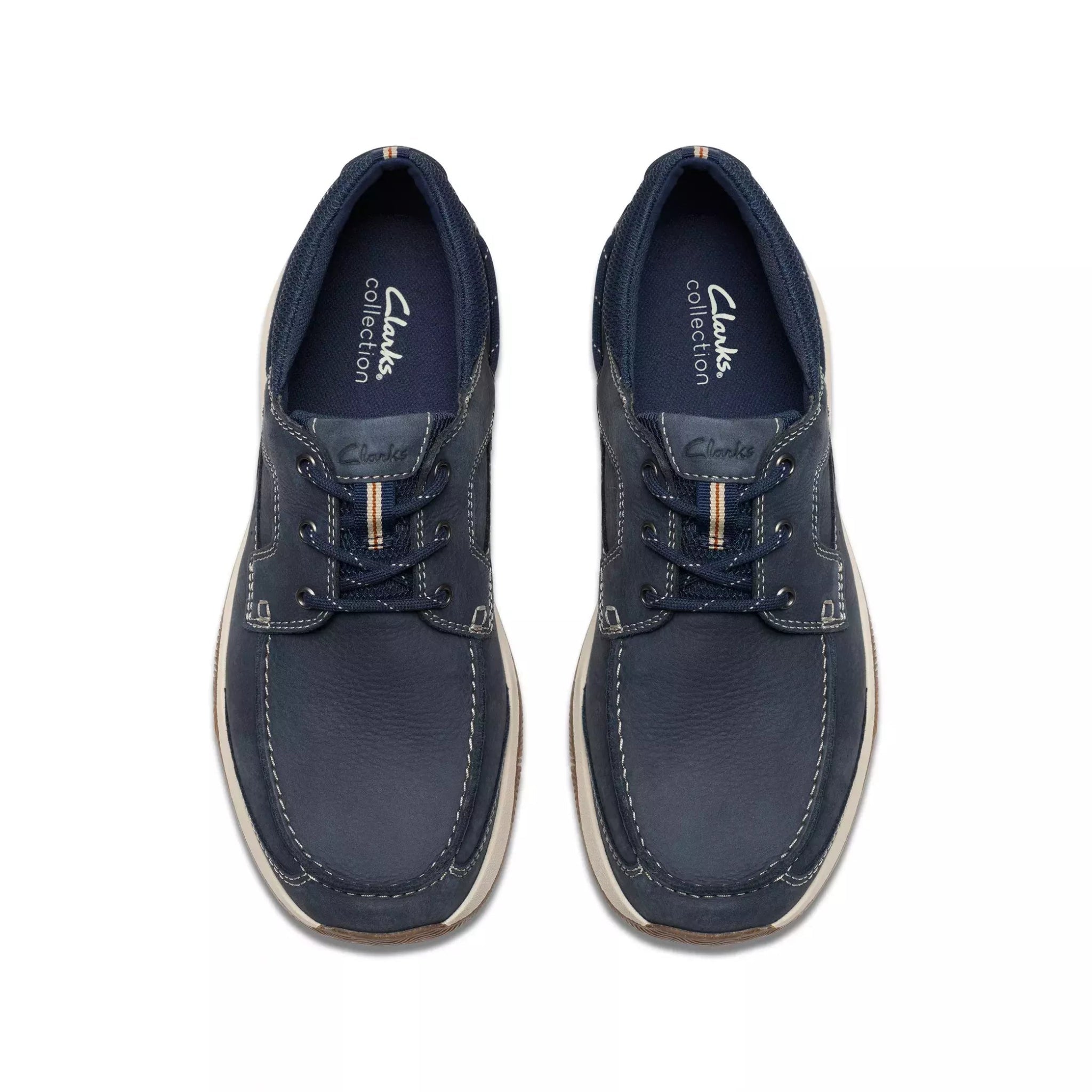'Sailview Lace' men's lace - up shoe - Blue - Chaplinshoes'Sailview Lace' men's lace - up shoe - BlueClarks