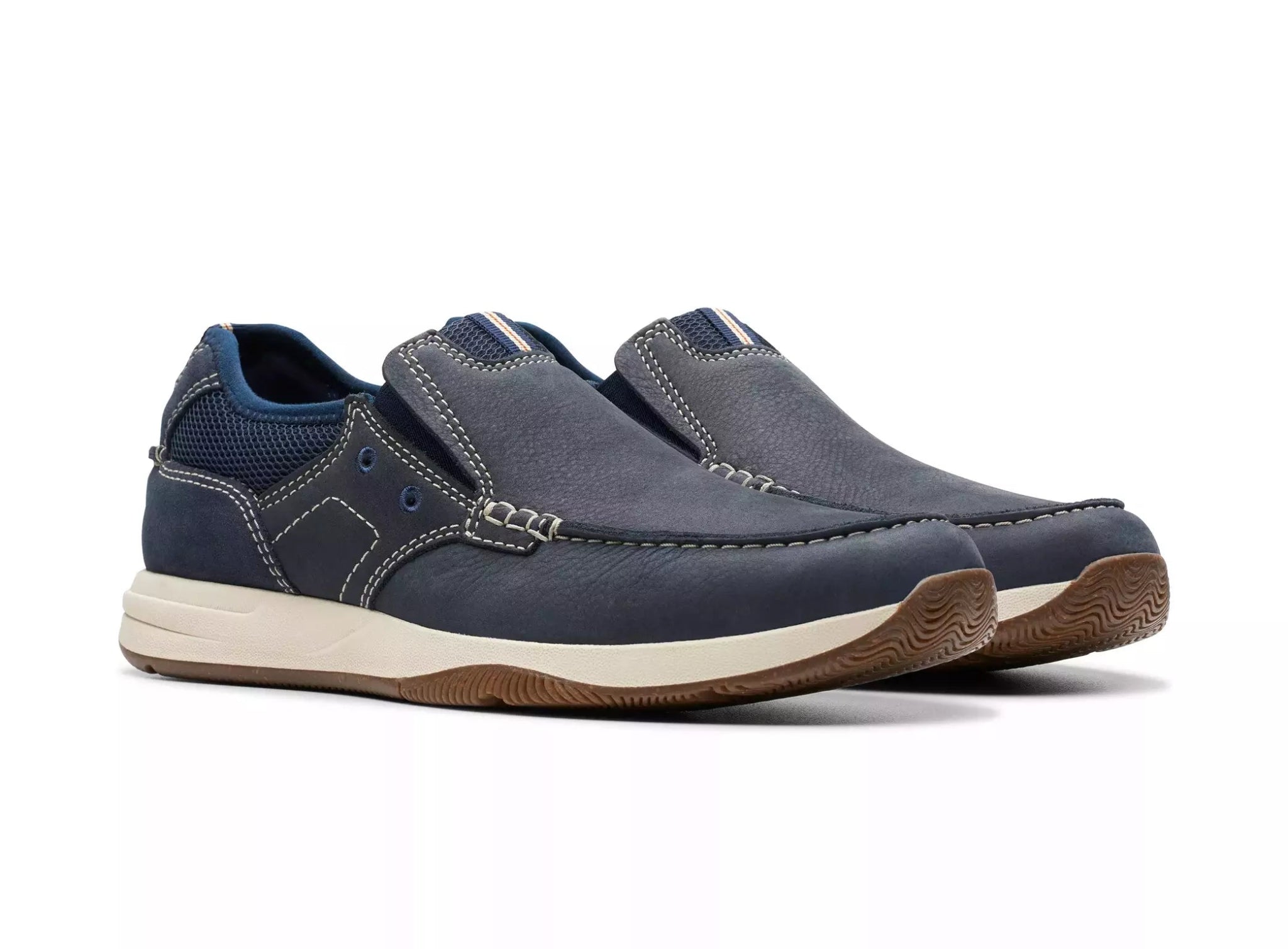 'Sailview Step' men's lace - up shoe - Blue - Chaplinshoes'Sailview Step' men's lace - up shoe - BlueClarks