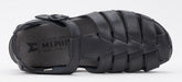 'Sam' men's semi closed sandal - Black smooth - Chaplinshoes'Sam' men's semi closed sandal - Black smoothMephisto