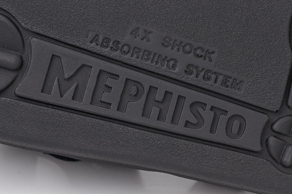 'Sam' men's semi closed sandal - Black smooth - Chaplinshoes'Sam' men's semi closed sandal - Black smoothMephisto