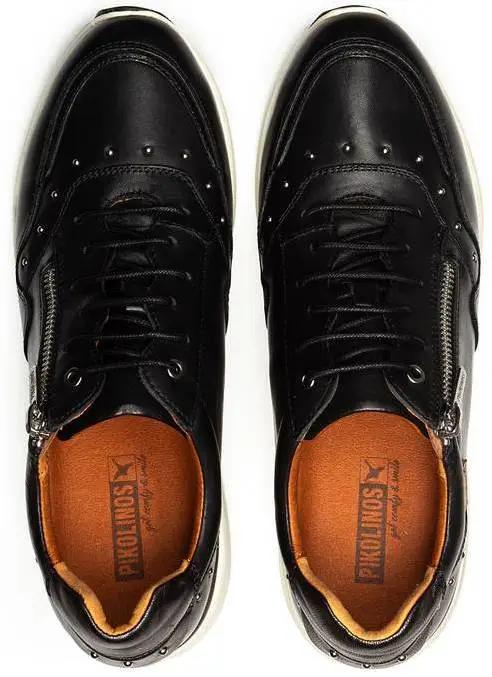 Damessneaker 'Sella' - Zwart - Chaplinshoes'Sella' damessneaker - ZwartPikolinos