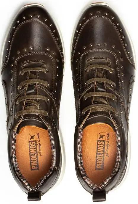 Dames sneaker 'Sella' - Mosgroen - ChaplinshoesDames sneaker 'Sella' - MosgroenPikolinos