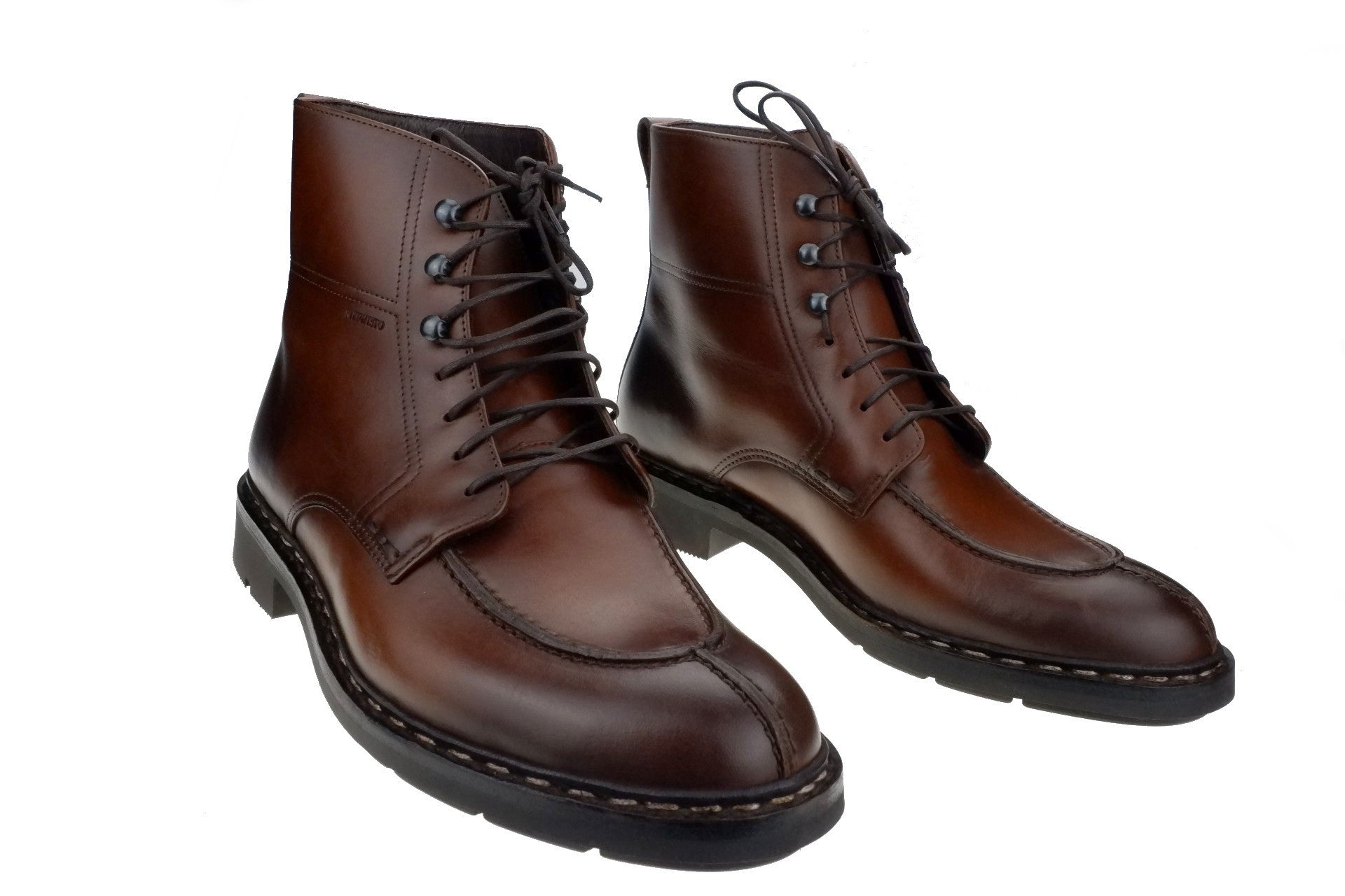 Bota Goodyear hecha a mano para hombre 'Sergio' - Marrón - ChaplinshoesBota Goodyear hecha a mano para hombre 'Sergio' - MarrónMephisto