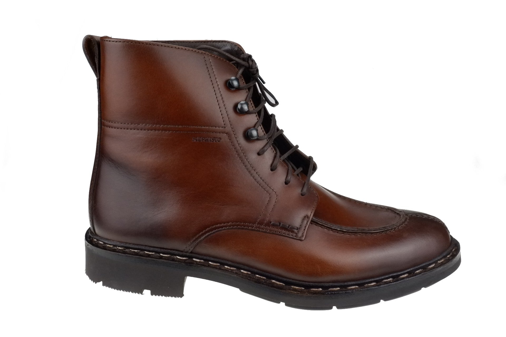 Bota Goodyear hecha a mano para hombre 'Sergio' - Marrón - ChaplinshoesBota Goodyear hecha a mano para hombre 'Sergio' - MarrónMephisto