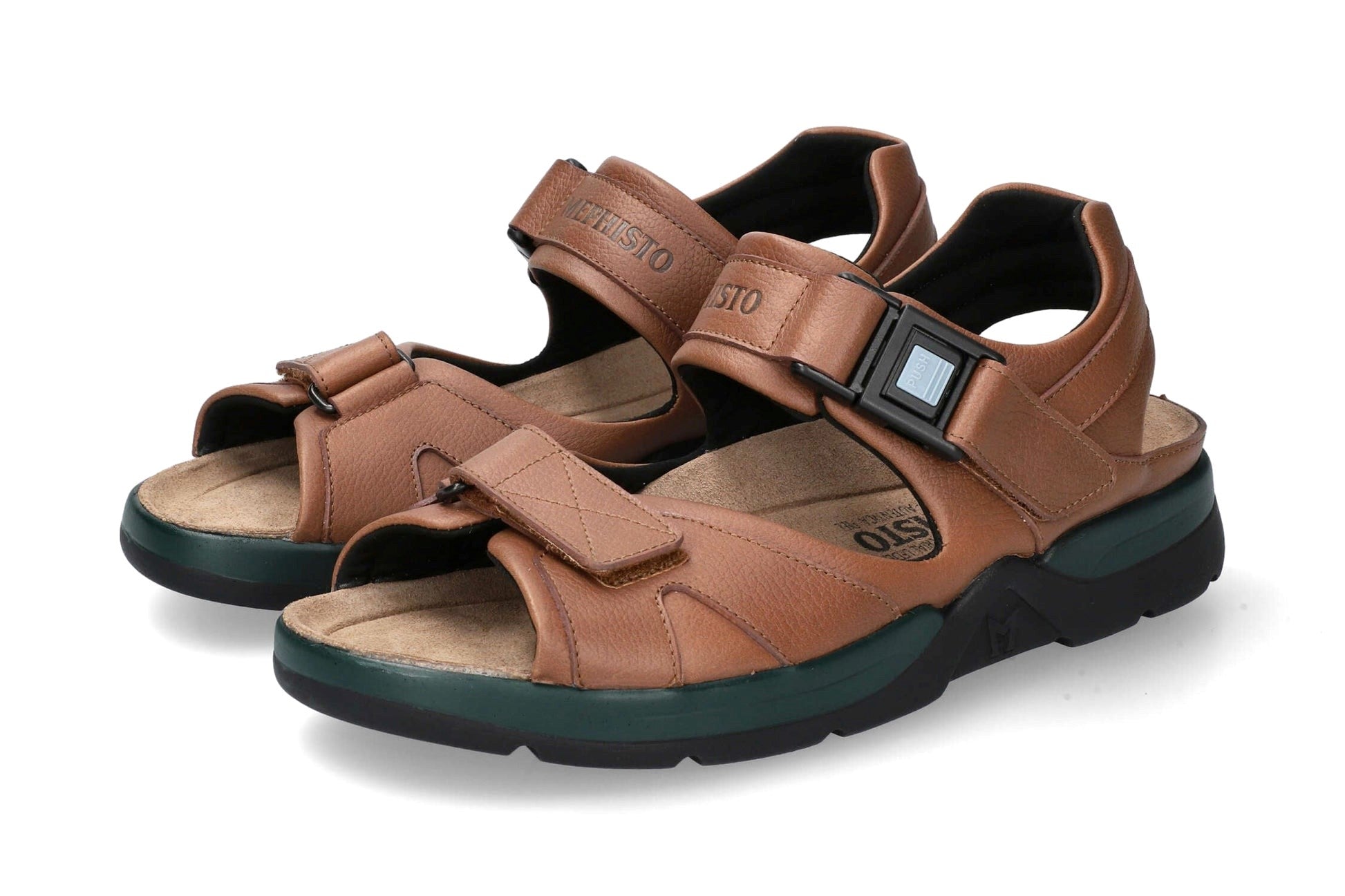 'Shark Fit' men's sandal - chestnut brown - Chaplinshoes'Shark Fit' men's sandal - chestnut brownMephisto
