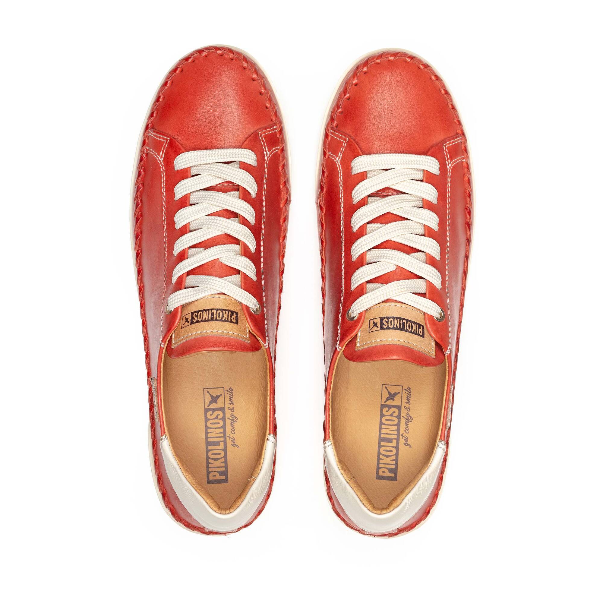 'Soller' women's sneaker - red - Chaplinshoes'Soller' women's sneaker - redPikolinos