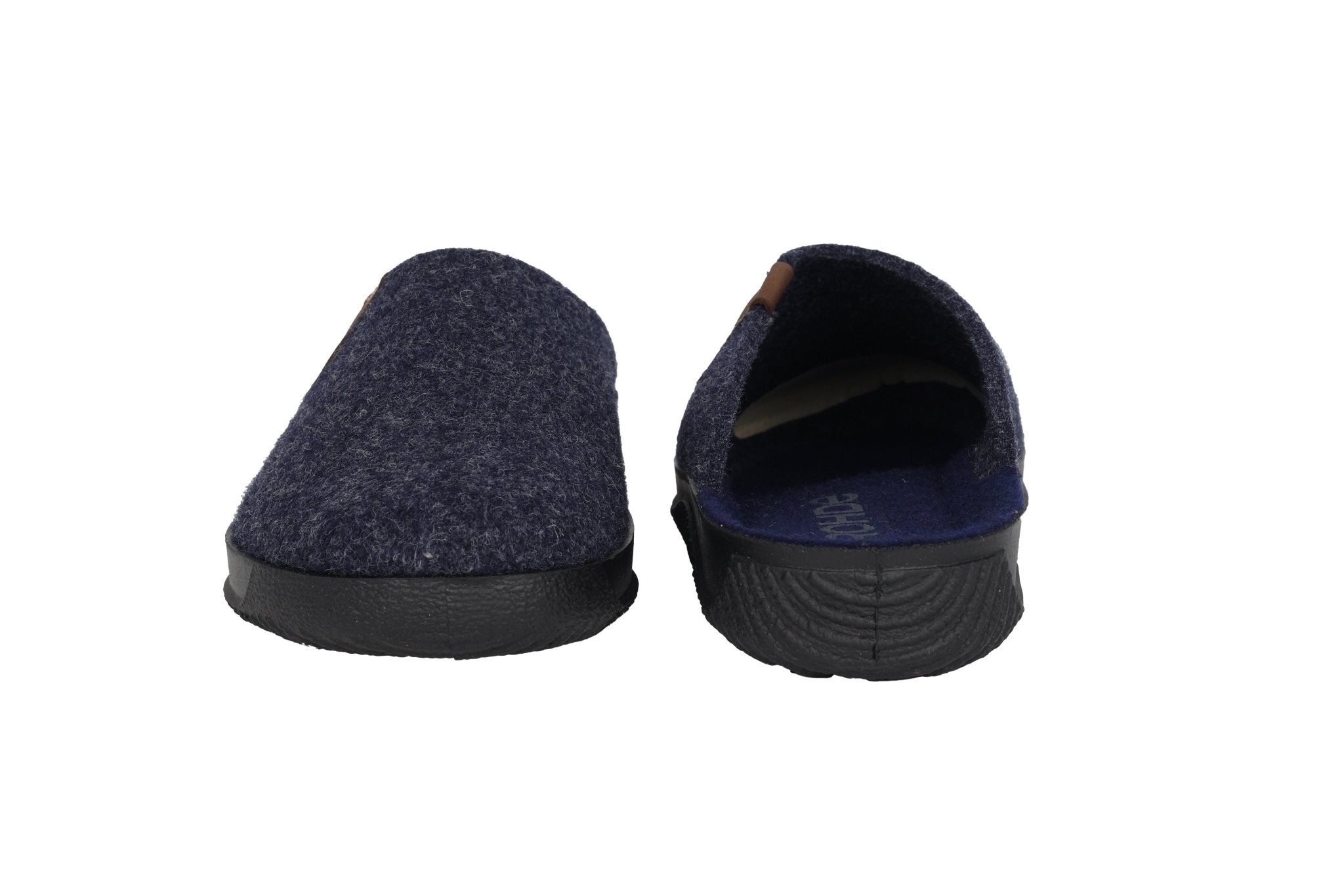 'Soltau - H' herenslipper met brede pasvorm (H) - Blauw - Chaplinshoes'Soltau - H' herenslipper met brede pasvorm (H) - BlueRohde