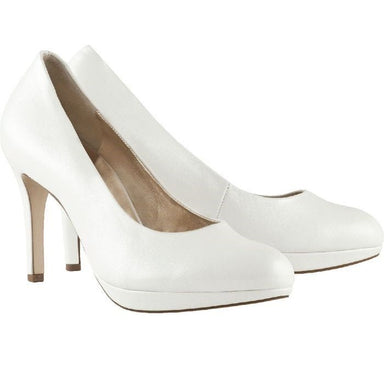 'Studio 80' women's wedding pump - White - Chaplinshoes'Studio 80' women's wedding pump - WhiteHögl