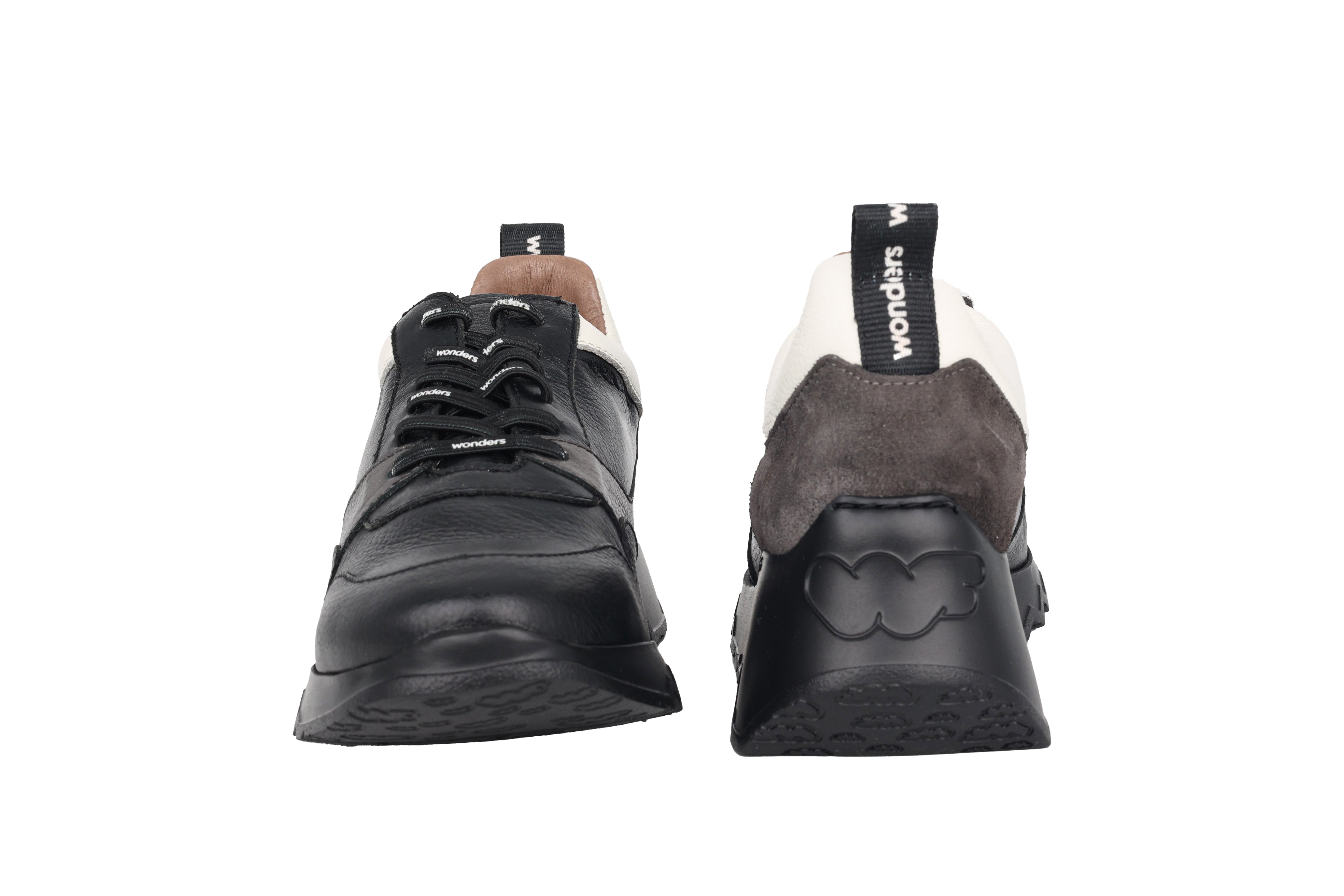 Sneaker stringata da donna 'Suki' - Mix nero
