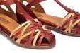 'Talavera' women's sandal - Red mix - Chaplinshoes'Talavera' women's sandal - Red mixPikolinos