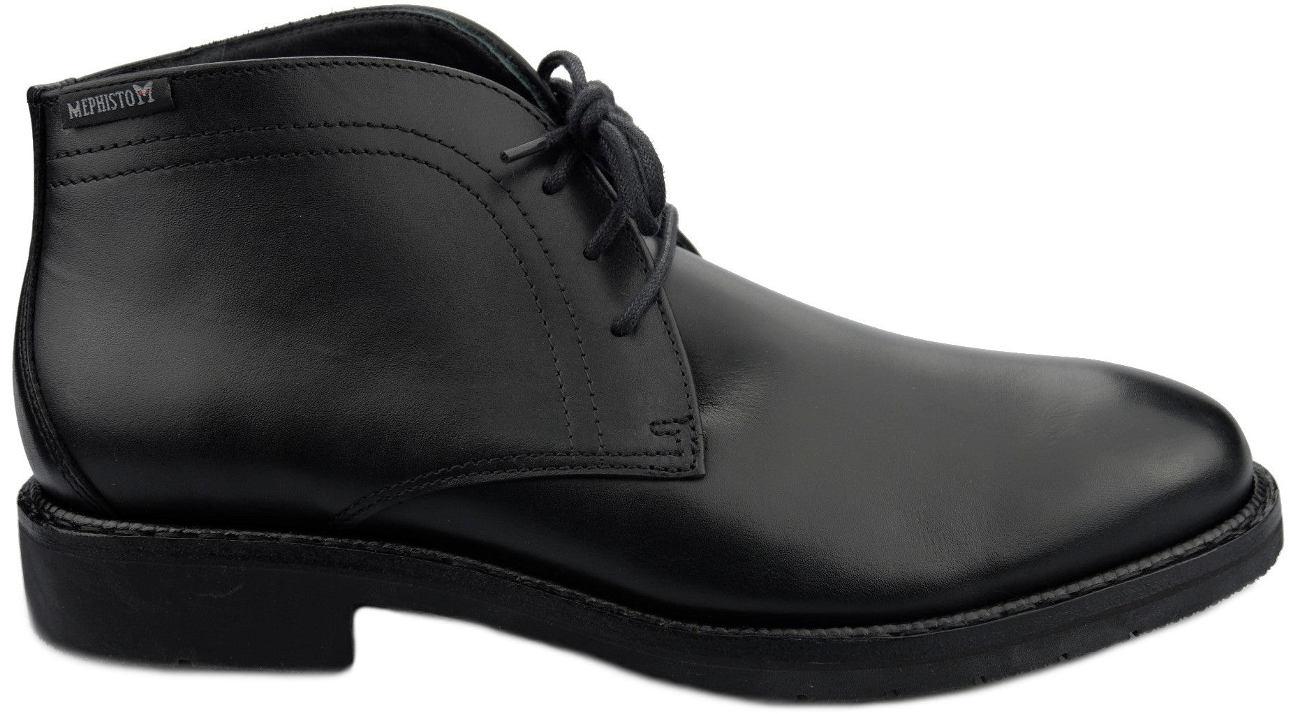 'TIBERIO SUPREME' men's goodyear handmade lace - up boot - Black - Chaplinshoes'TIBERIO SUPREME' men's goodyear handmade lace - up boot - BlackMephisto