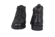 'Toledo' men's warmlined wide fit (H) lace - zip boot - Black - Chaplinshoes'Toledo' men's warmlined wide fit (H) lace - zip boot - BlackAra