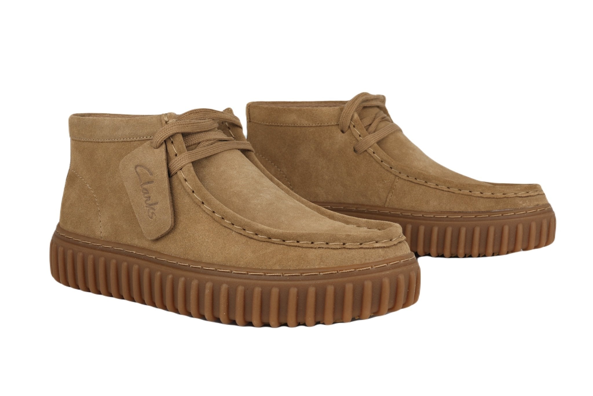 Heren enkellaars 'Torhill Hi' - beige - ChaplinshoesHeren enkellaars 'Torhill Hi' - beigeClarks