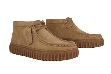 'Torhill Hi' men's ankle boot - beige - Chaplinshoes'Torhill Hi' men's ankle boot - beigeClarks