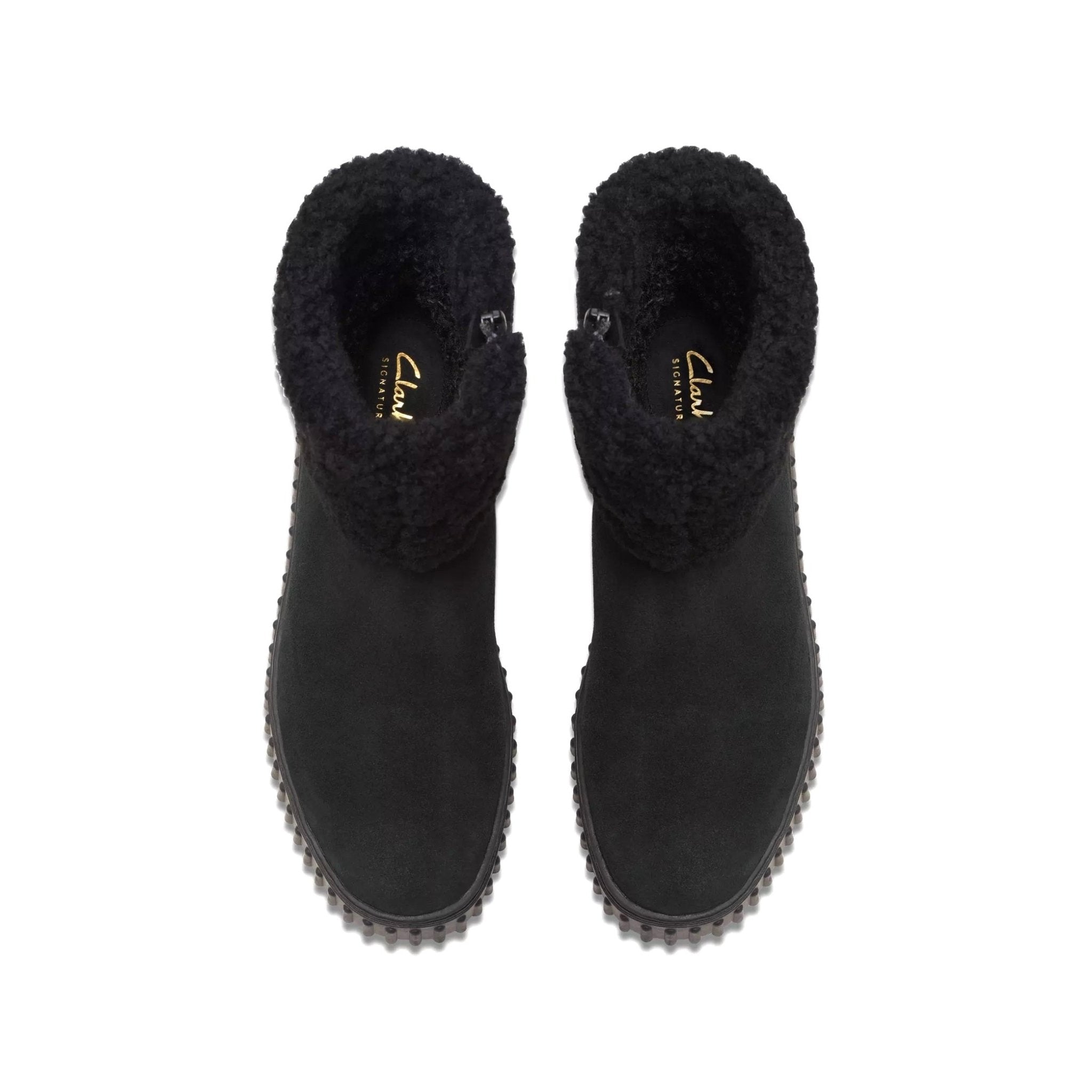 'Torhill Turn' women's warmlined boot - Black - Chaplinshoes'Torhill Turn' women's warmlined boot - BlackClarks