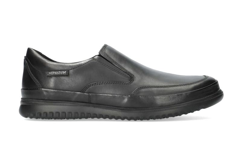'Twain' men's slip on shoe - black - Chaplinshoes'Twain' men's slip on shoe - blackMephisto