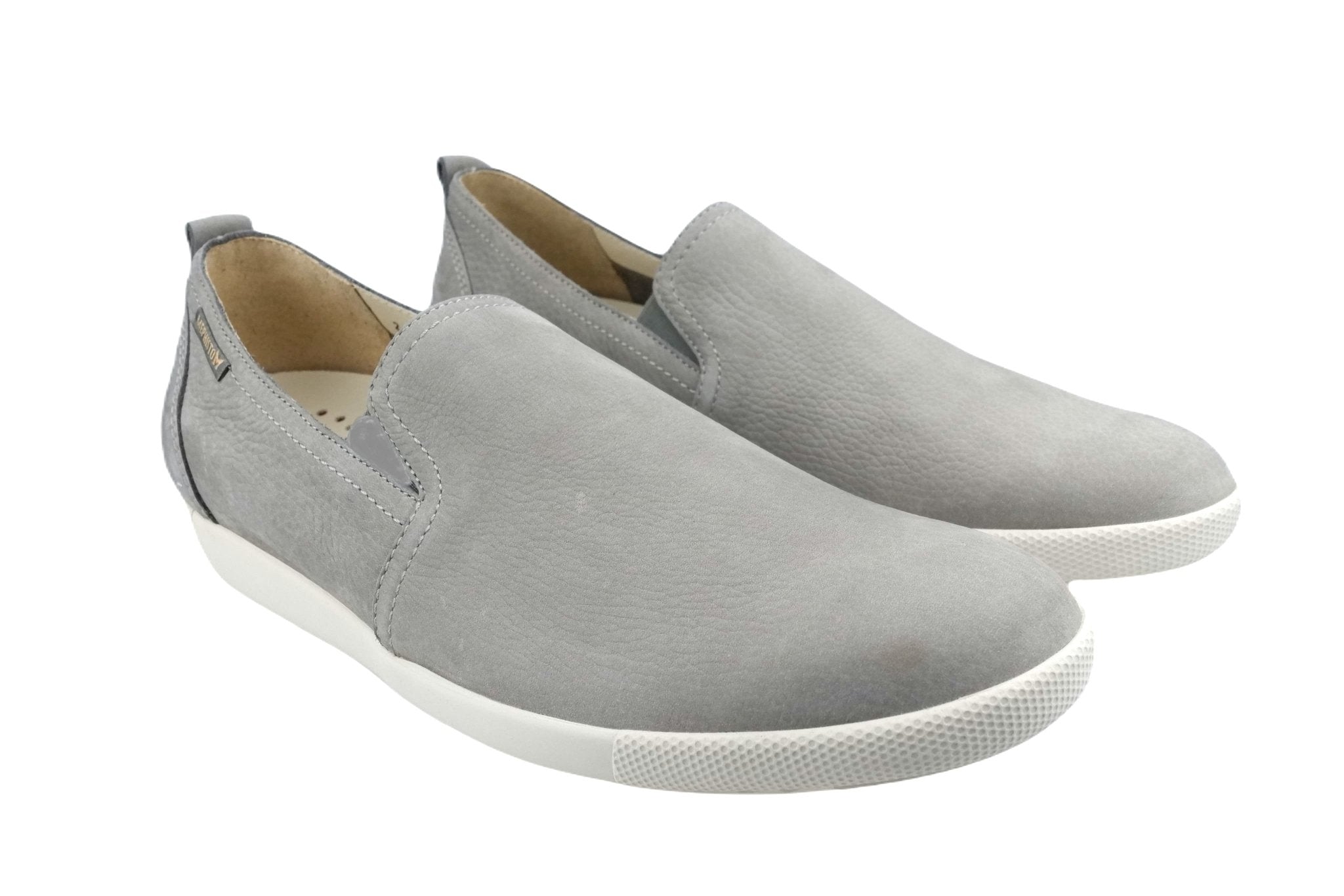 'Uberto' men's slip - on shoe - grey light - Chaplinshoes'Uberto' men's slip - on shoe - grey lightMephisto