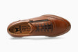 'Valentino' men's lace - zip shoe - brown hazelnut - Chaplinshoes'Valentino' men's lace - zip shoe - brown hazelnutMephisto