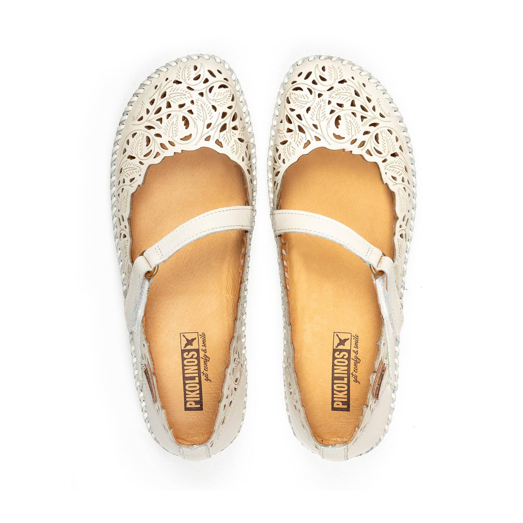 'Vallarta' women's sandal - Off white - Chaplinshoes'Vallarta' women's sandal - Off whitePikolinos