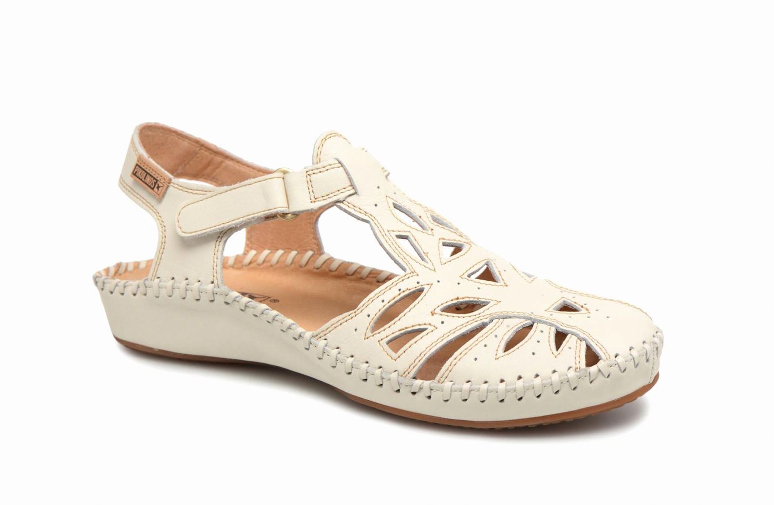 'Vallarta' women's sandal - Off white - Chaplinshoes'Vallarta' women's sandal - Off whitePikolinos