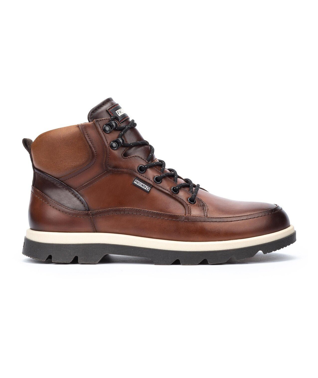 'Vigo' men's lace - zip boot - Brown - Chaplinshoes'Vigo' men's lace - zip boot - BrownPikolinos
