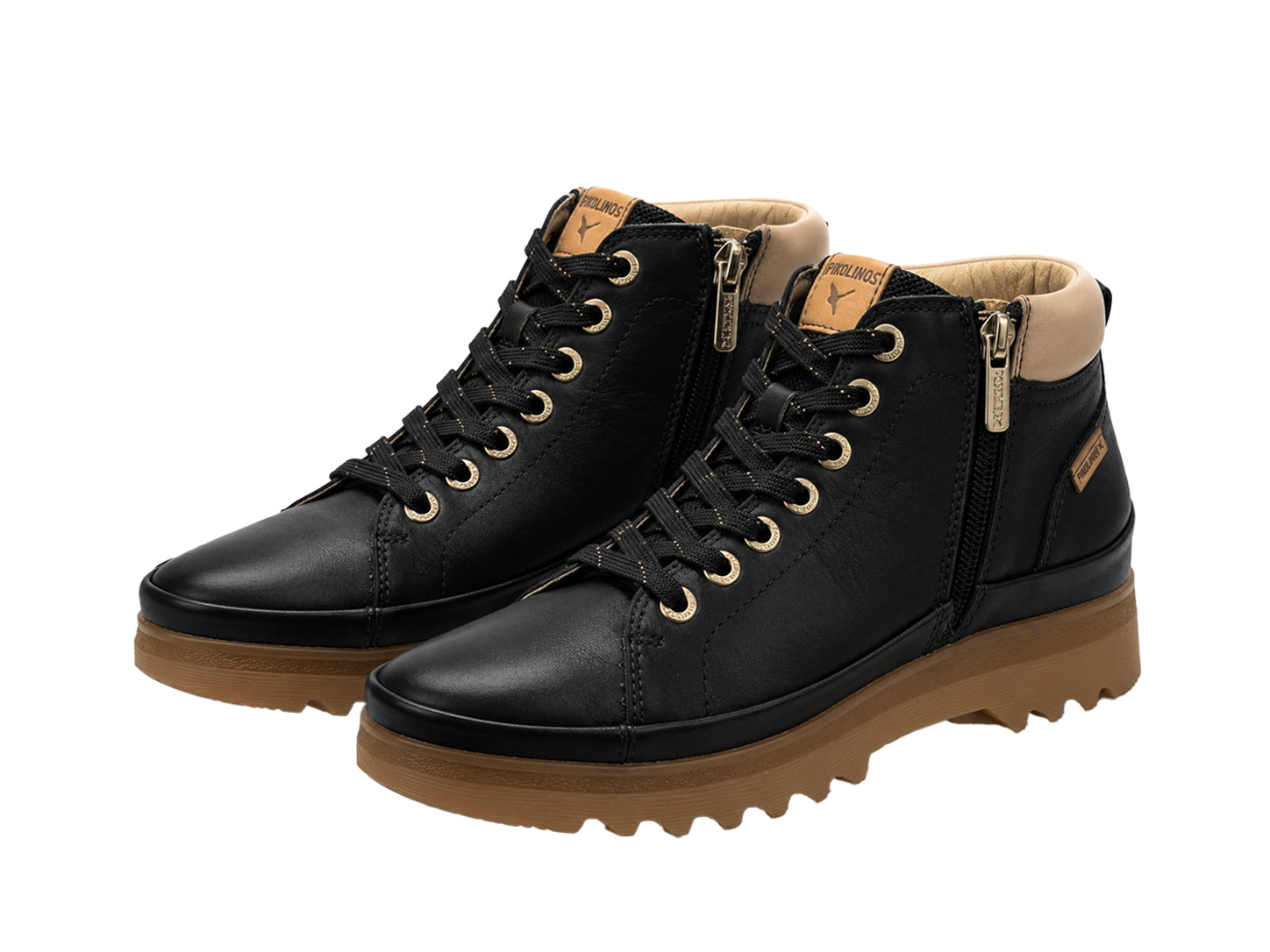 Zapatilla tipo bota para mujer 'Vigo' - negro