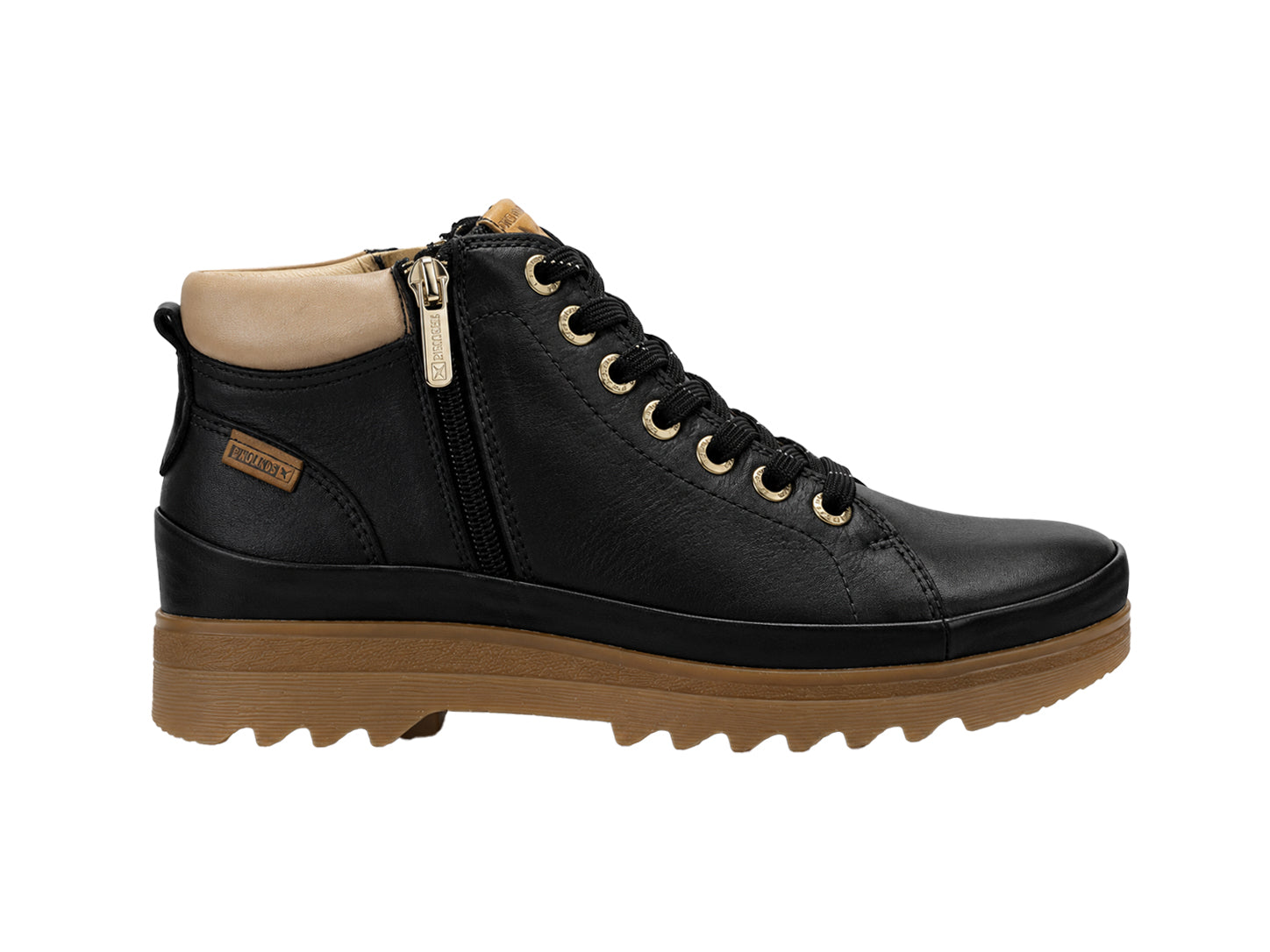 Zapatilla tipo bota para mujer 'Vigo' - negro