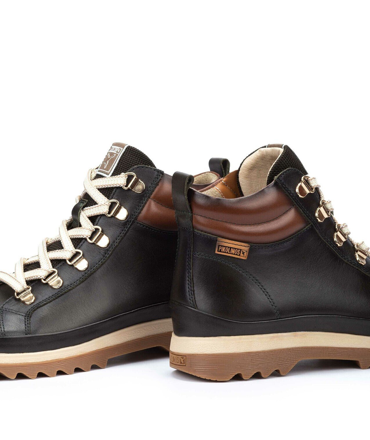 'Vigo' dames veter - ritslaars - Groen - Chaplinshoes'Vigo' dames veter - ritssluiting - GroenPikolinos