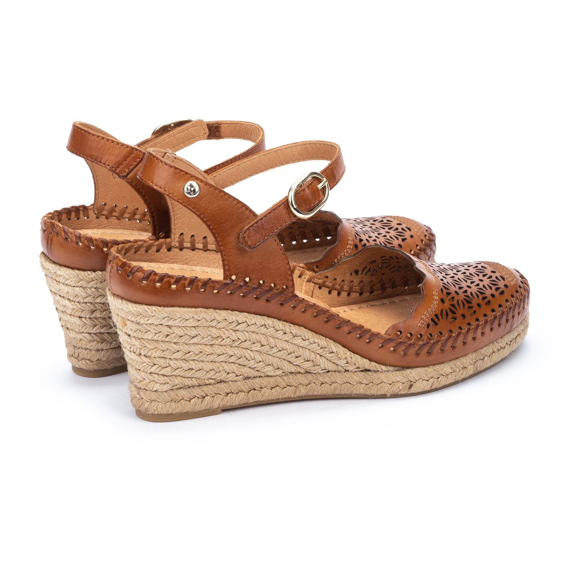 'Vila' women's espadrilles sandal - Brown - Chaplinshoes'Vila' women's espadrilles sandal - BrownPikolinos