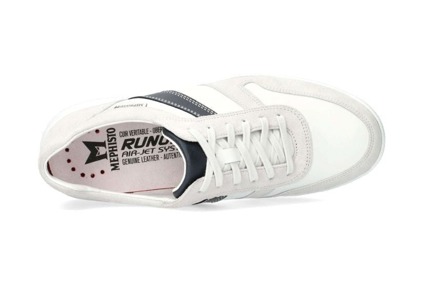 'Vito' men's lace - up sneaker - white mix - Chaplinshoes'Vito' men's lace - up sneaker - white mixMephisto