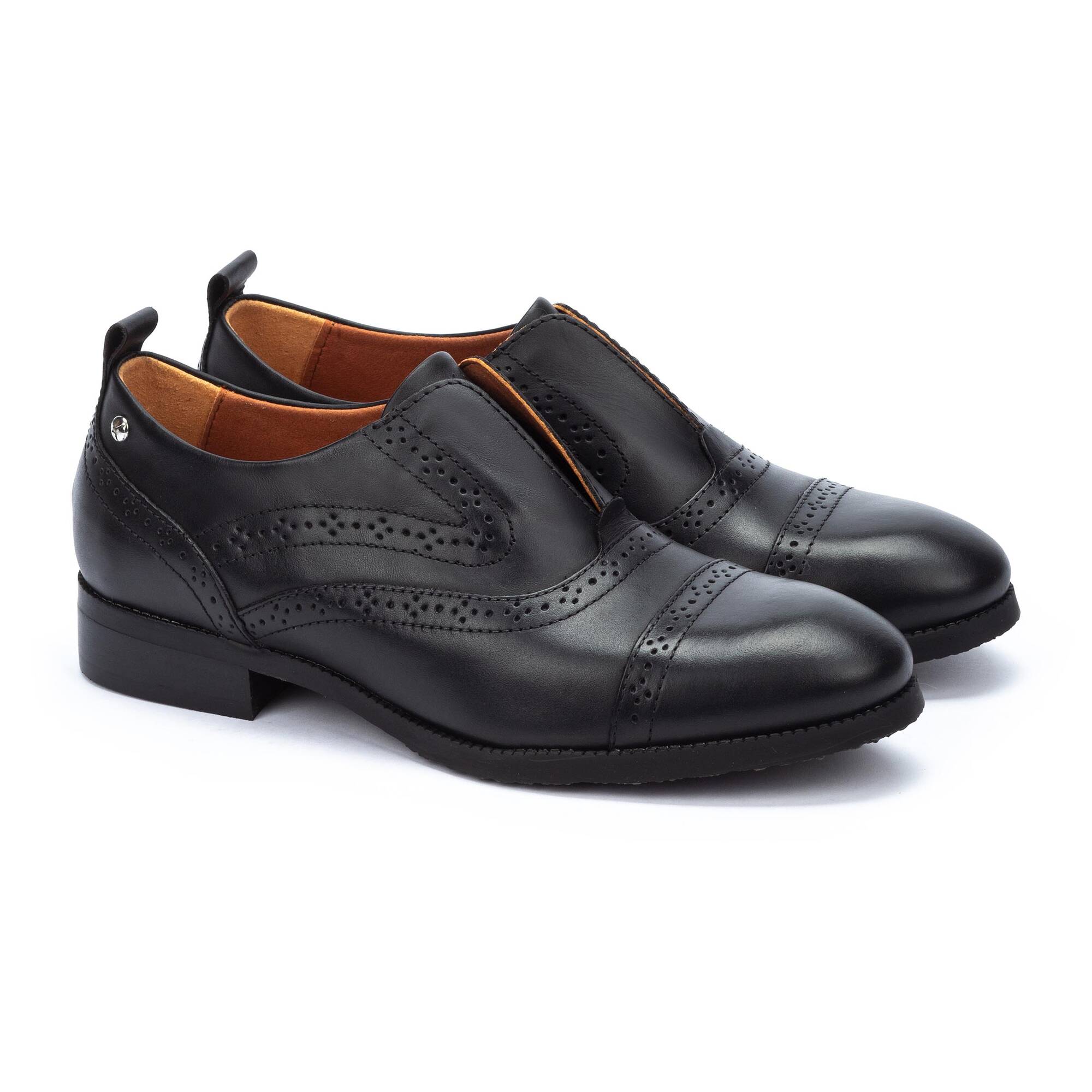 'W4D - PKW4D - 3510NE' women's derby shoes - Black - Chaplinshoes'W4D - PKW4D - 3510NE' women's derby shoes - BlackPikolinos