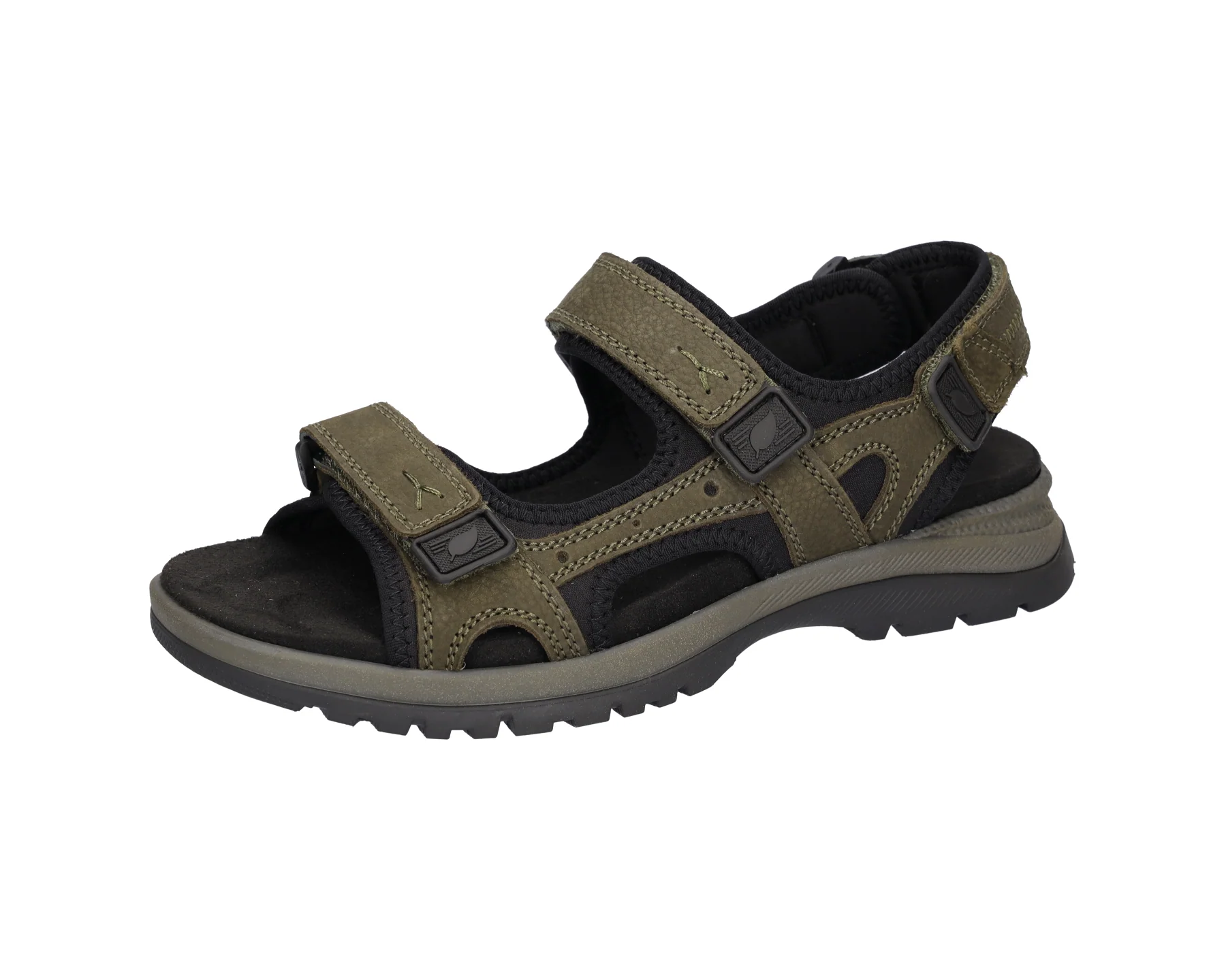 Herren-Sandale „H-Taro“ mit weiter Passform (H) – Grün