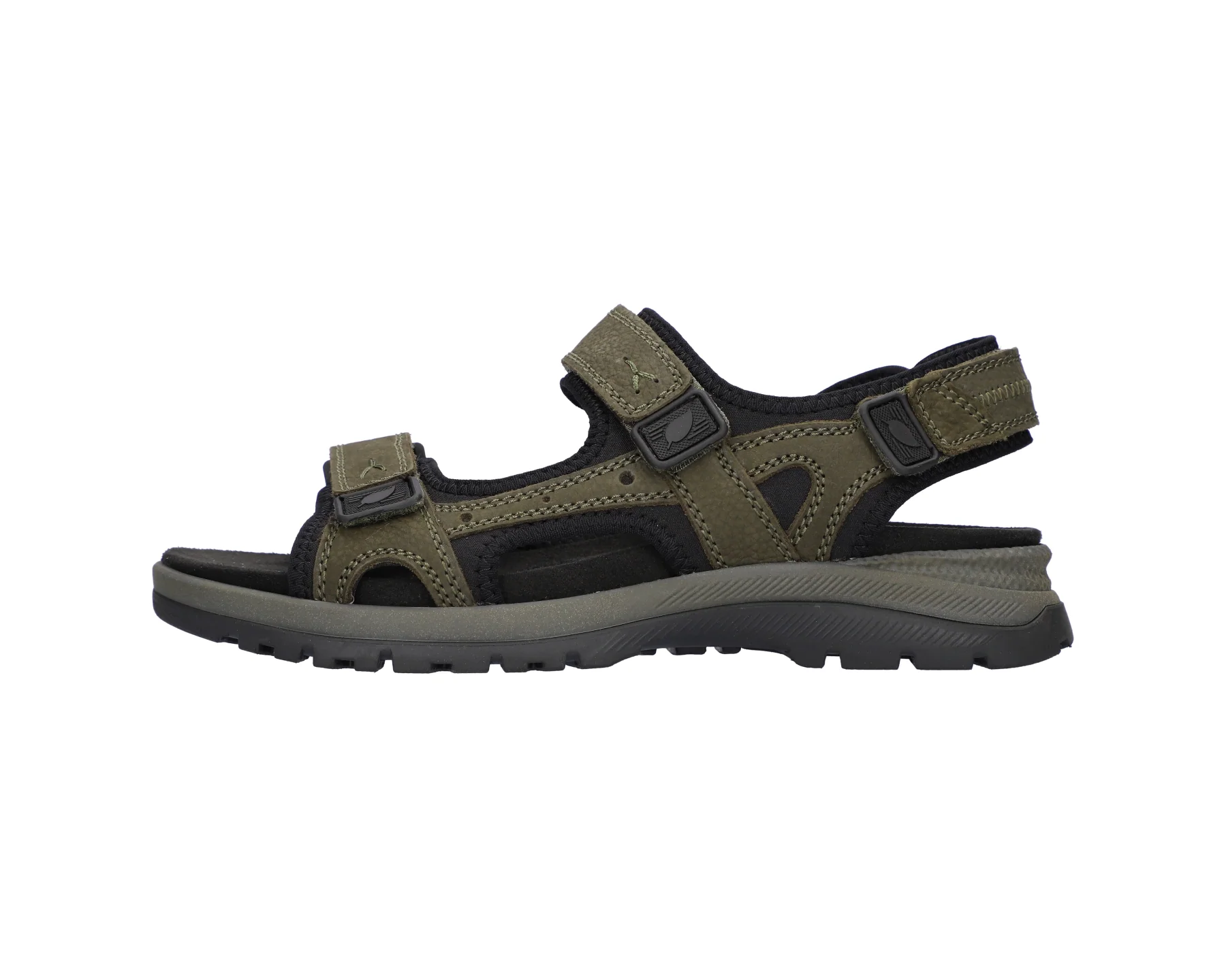 Herren-Sandale „H-Taro“ mit weiter Passform (H) – Grün