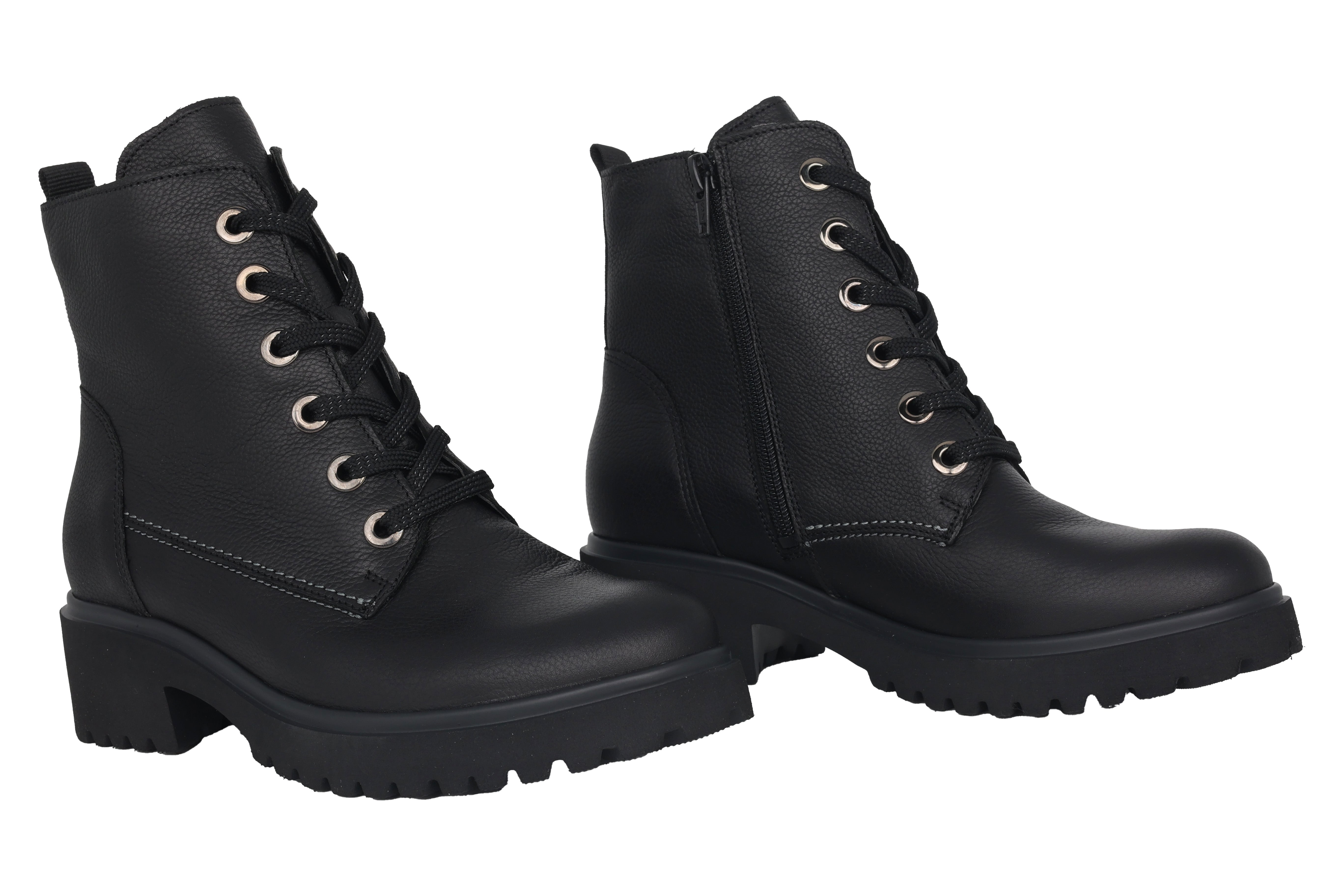 Damenstiefel 'H-Luise' mit weiter Passform (H) - Schwarz