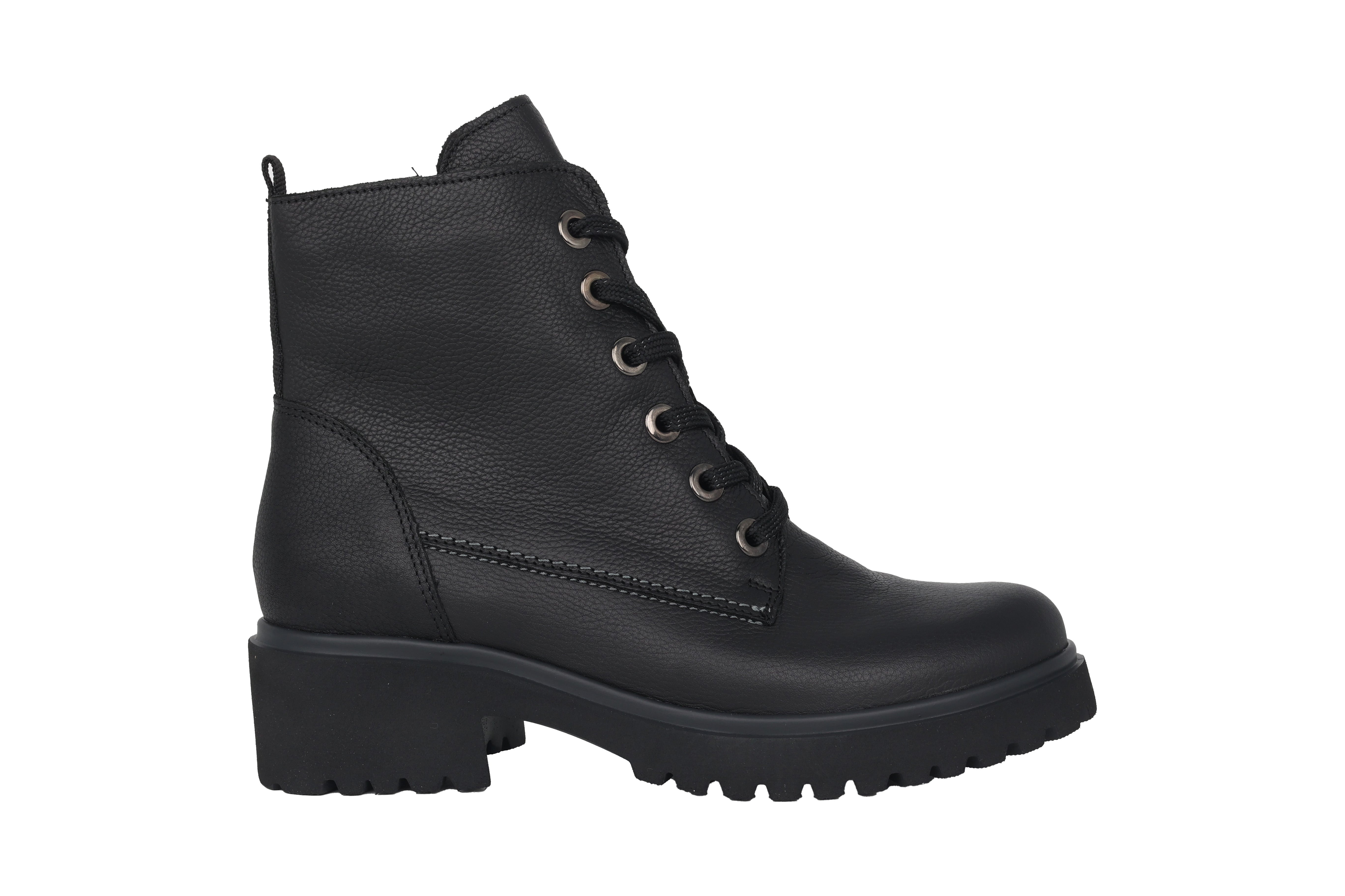 Damenstiefel 'H-Luise' mit weiter Passform (H) - Schwarz