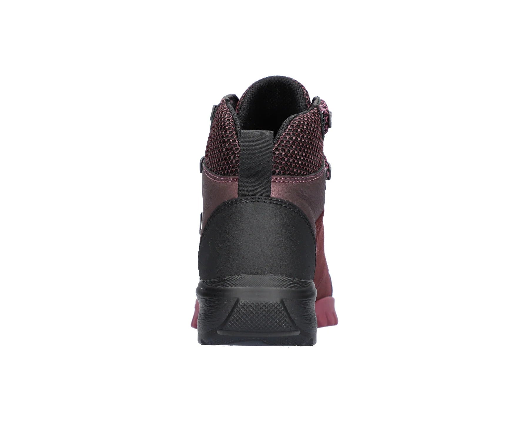 'H-Amiata' women's wide fit (H) walking waterproof boot - red