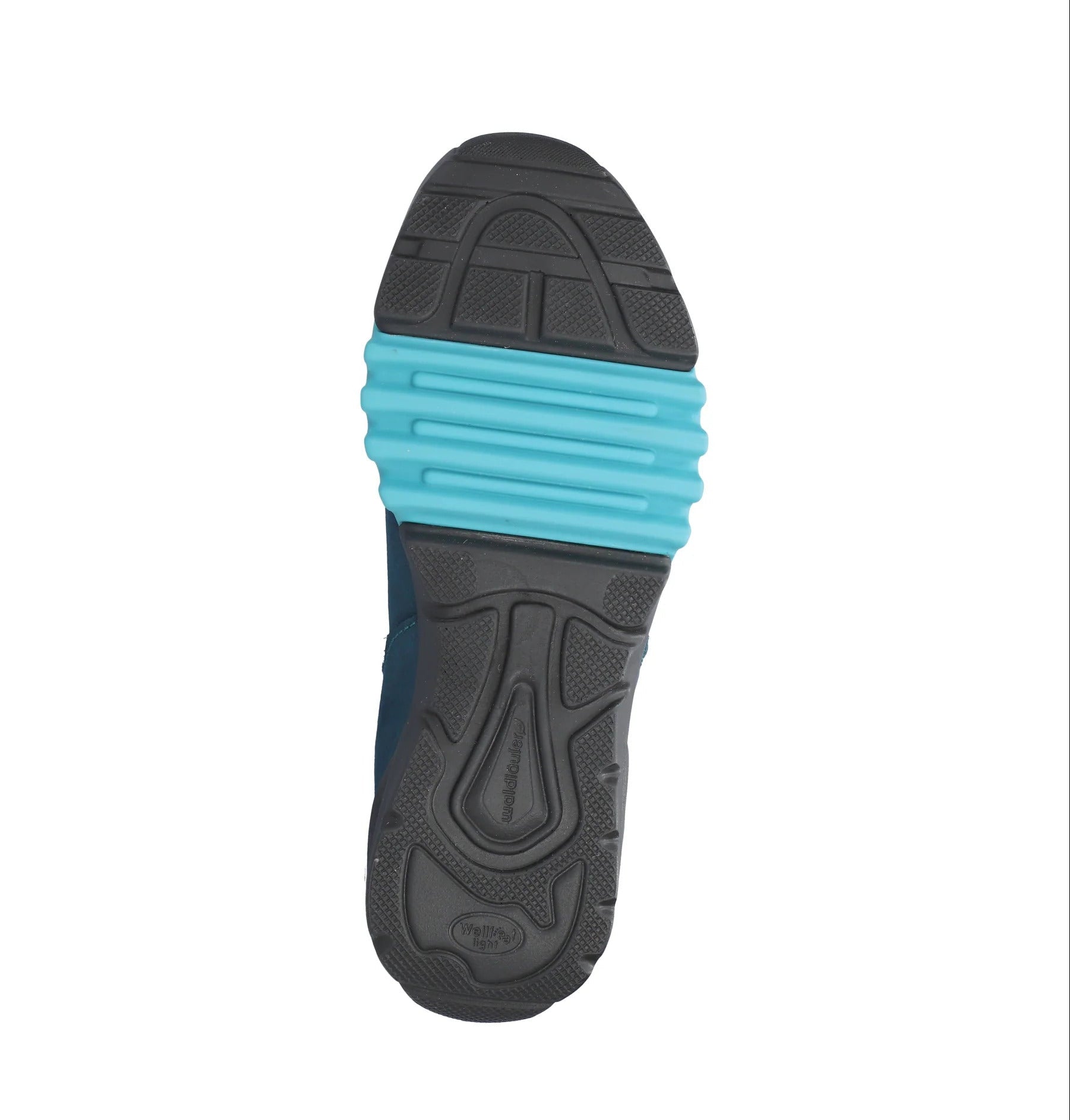 H-Amiata Women's Wide Fit (H) Waterproof Walking Sneakers - Blue