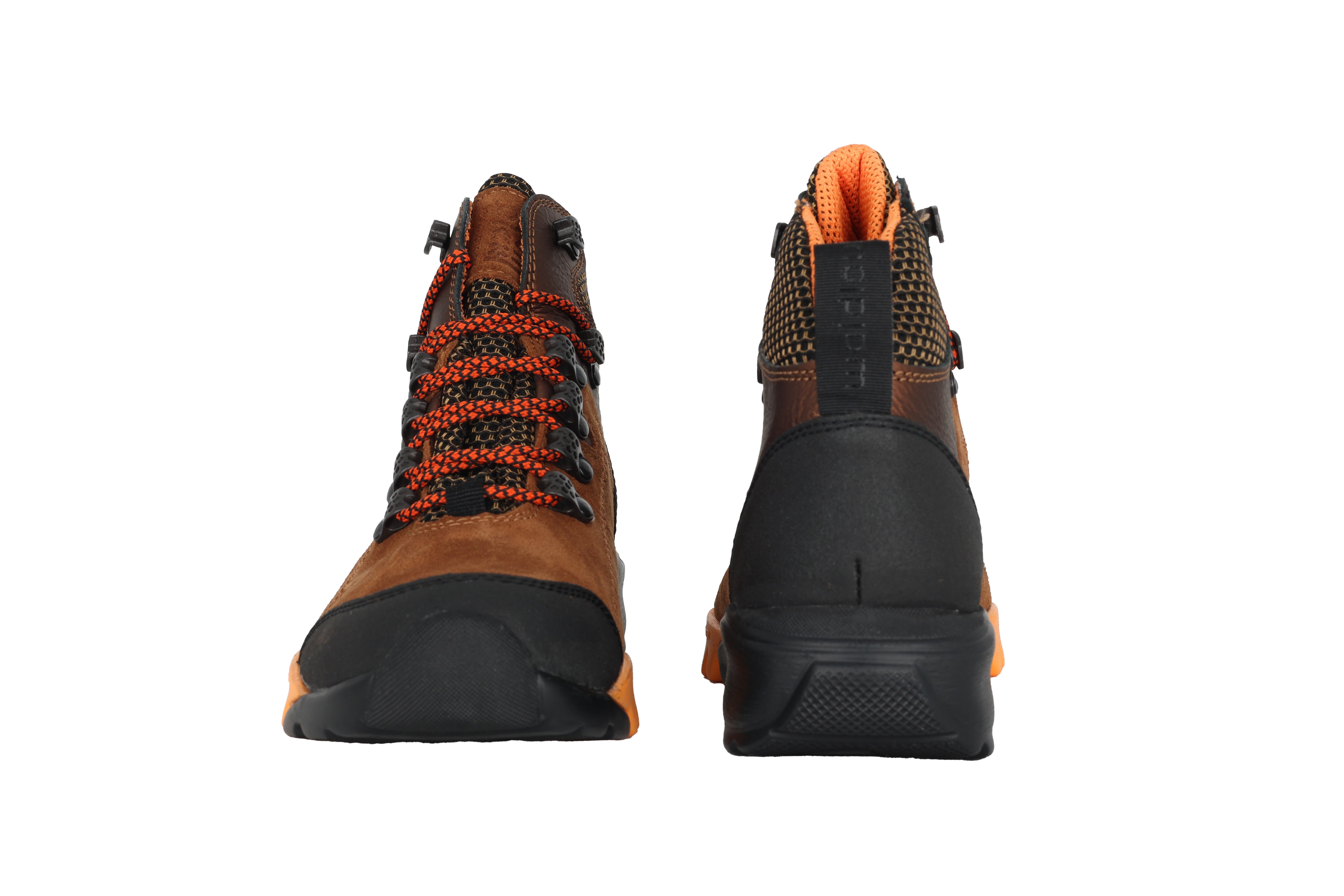 Botte de marche imperméable coupe large (H) pour femme 'H-Amiata' - marron