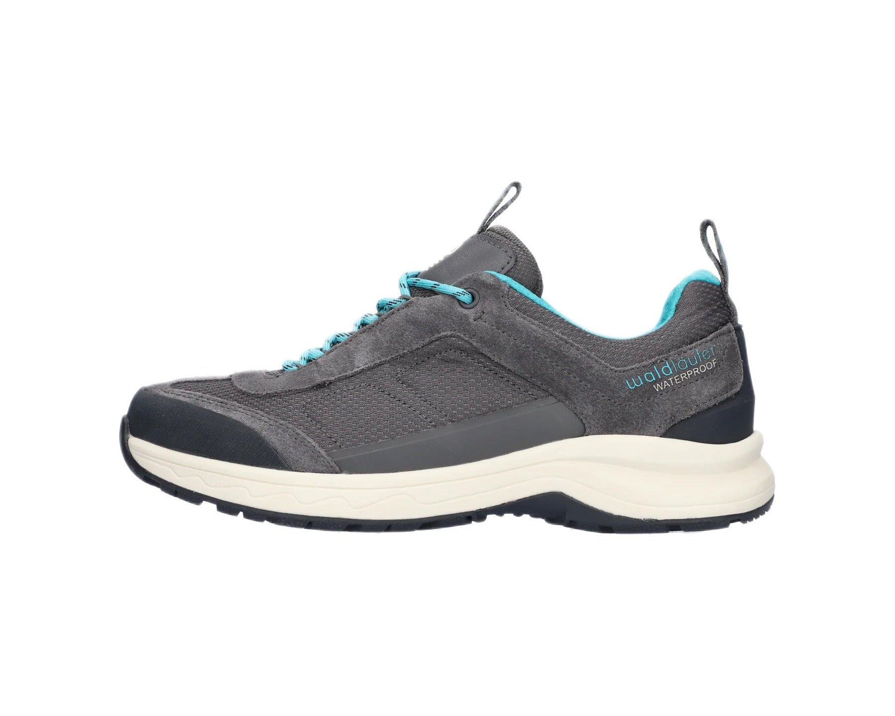 Baskets coupe large (H) pour femme 'H-Freya' - Gris