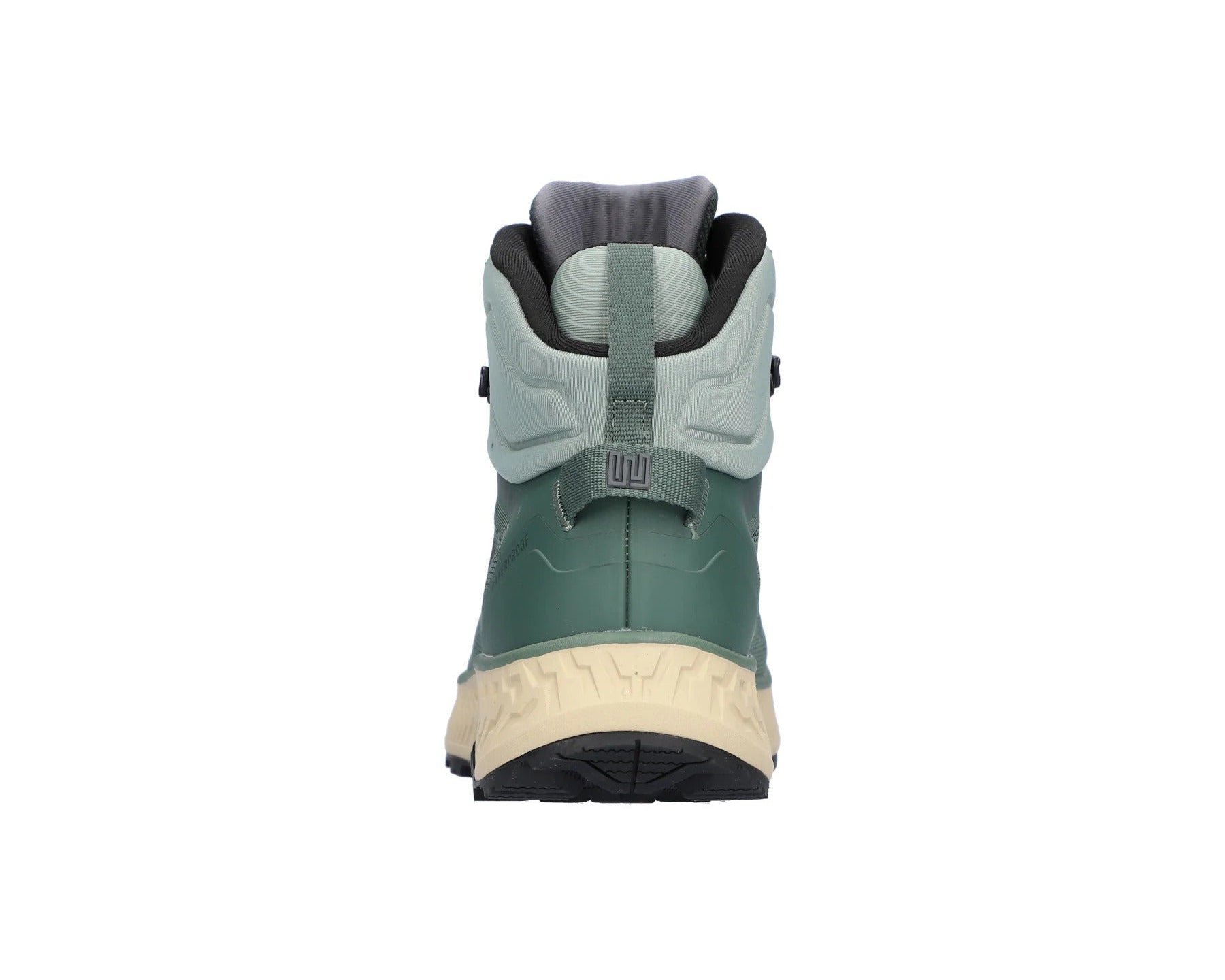 Damen-Stiefelette „H-Teresa“ mit weiter Passform (H), Schnürsenkel und Reißverschluss – Grün
